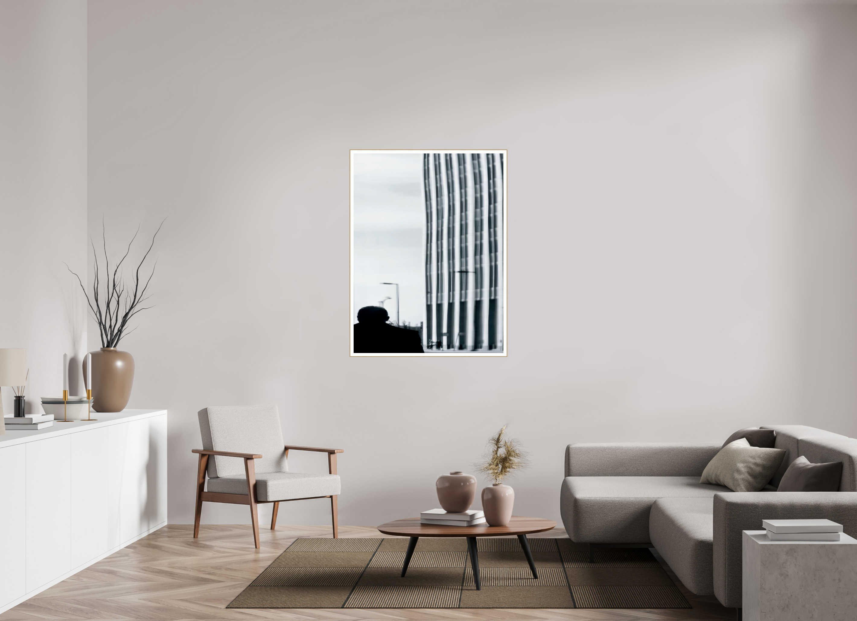 36 x 48″, Solid Wood ArtBox (Oak) Warping