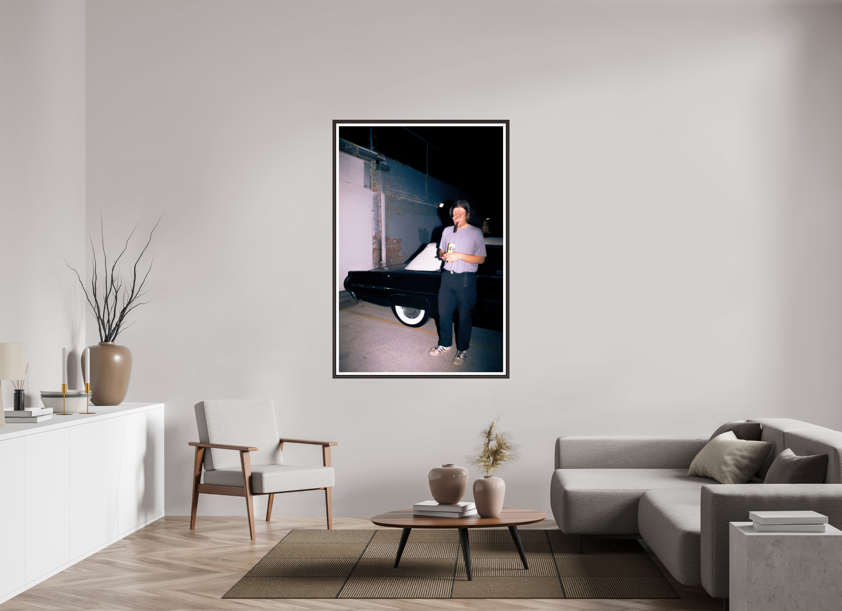 40 x 60″, Floater Frame (Alder Brown) 1800