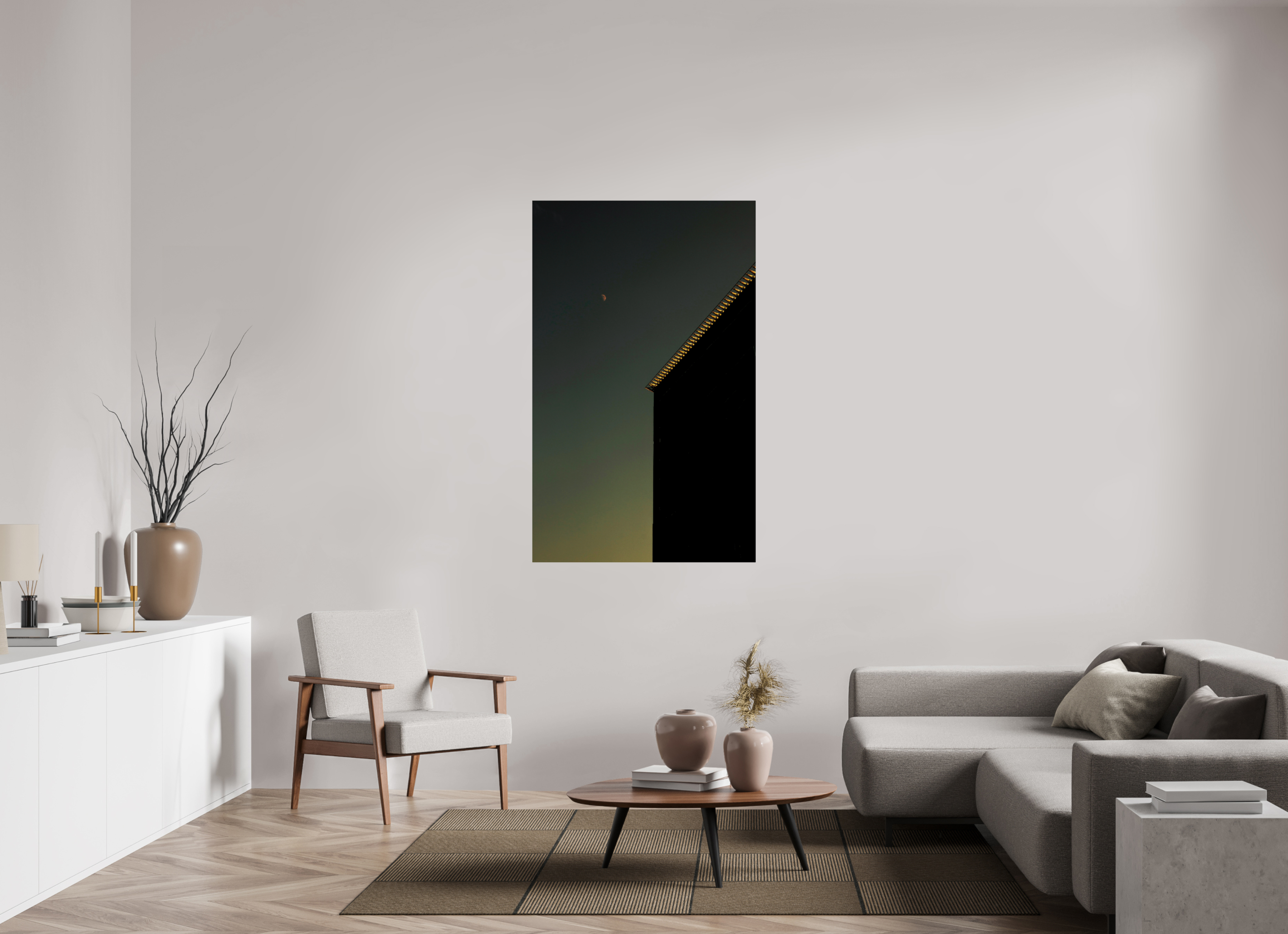 36 x 58.3″, Fine Art Print Sweet Moon