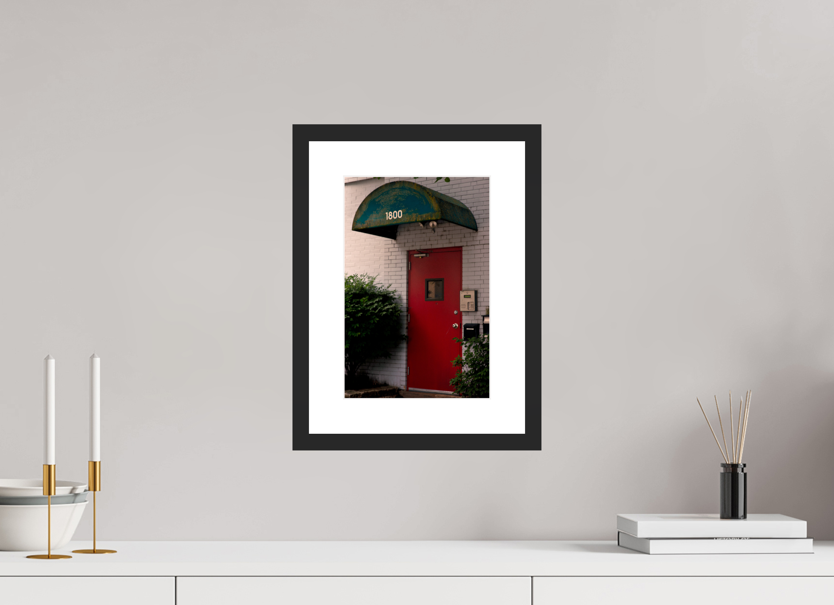 8 x 12″, Fuji Crystal Archive Print Framed (Black) 1800 W Bernice
