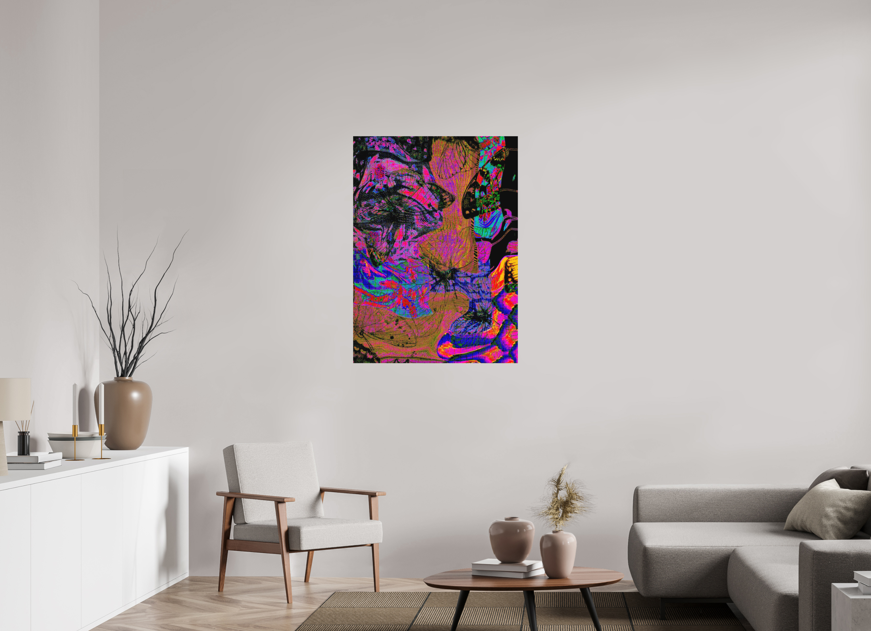 31 x 42.8″, Direct Print on Forex Spencer's At The Mall