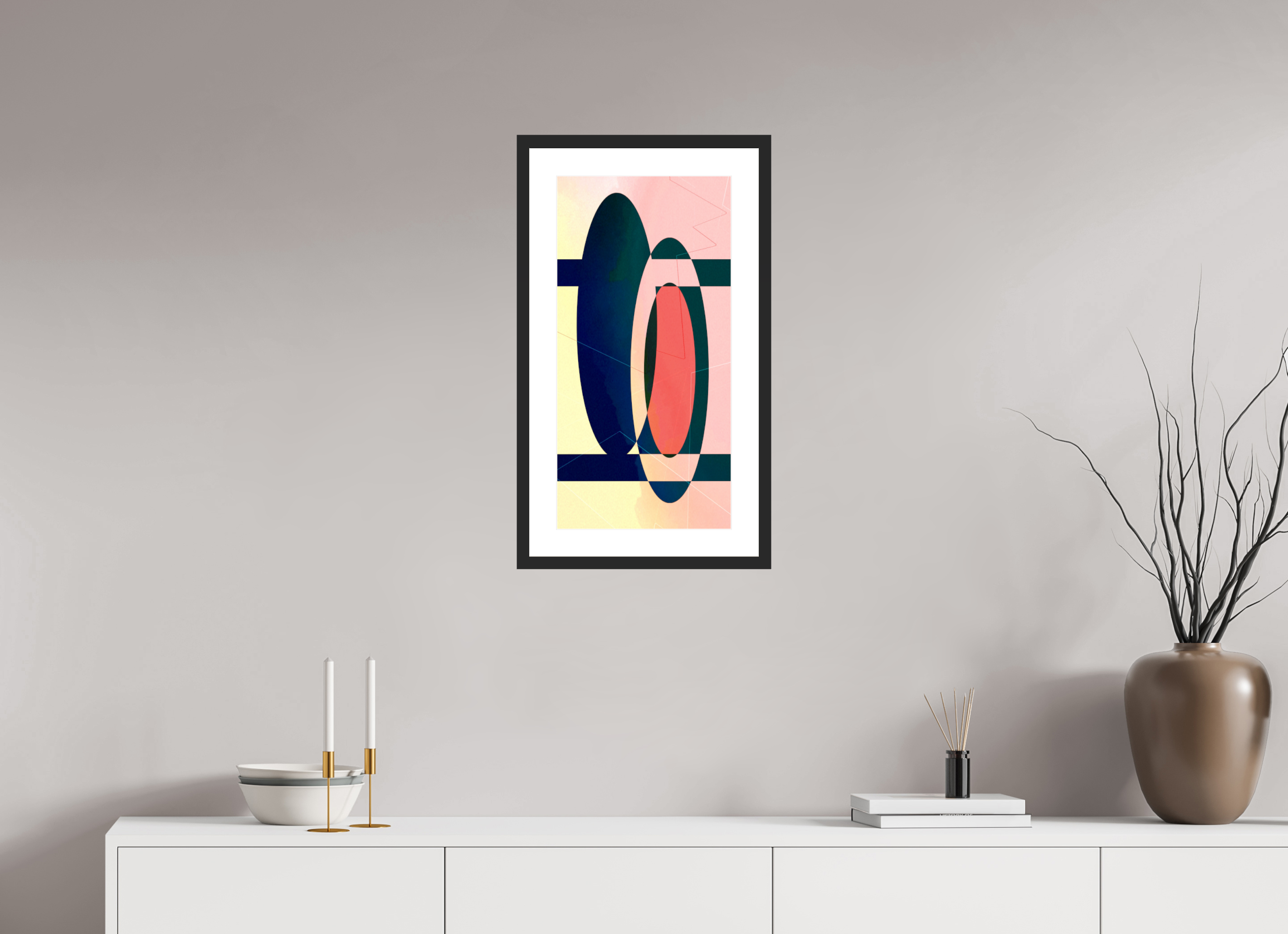 12 x 24″, Fuji Crystal Archive Print Framed (Black) Eclipse