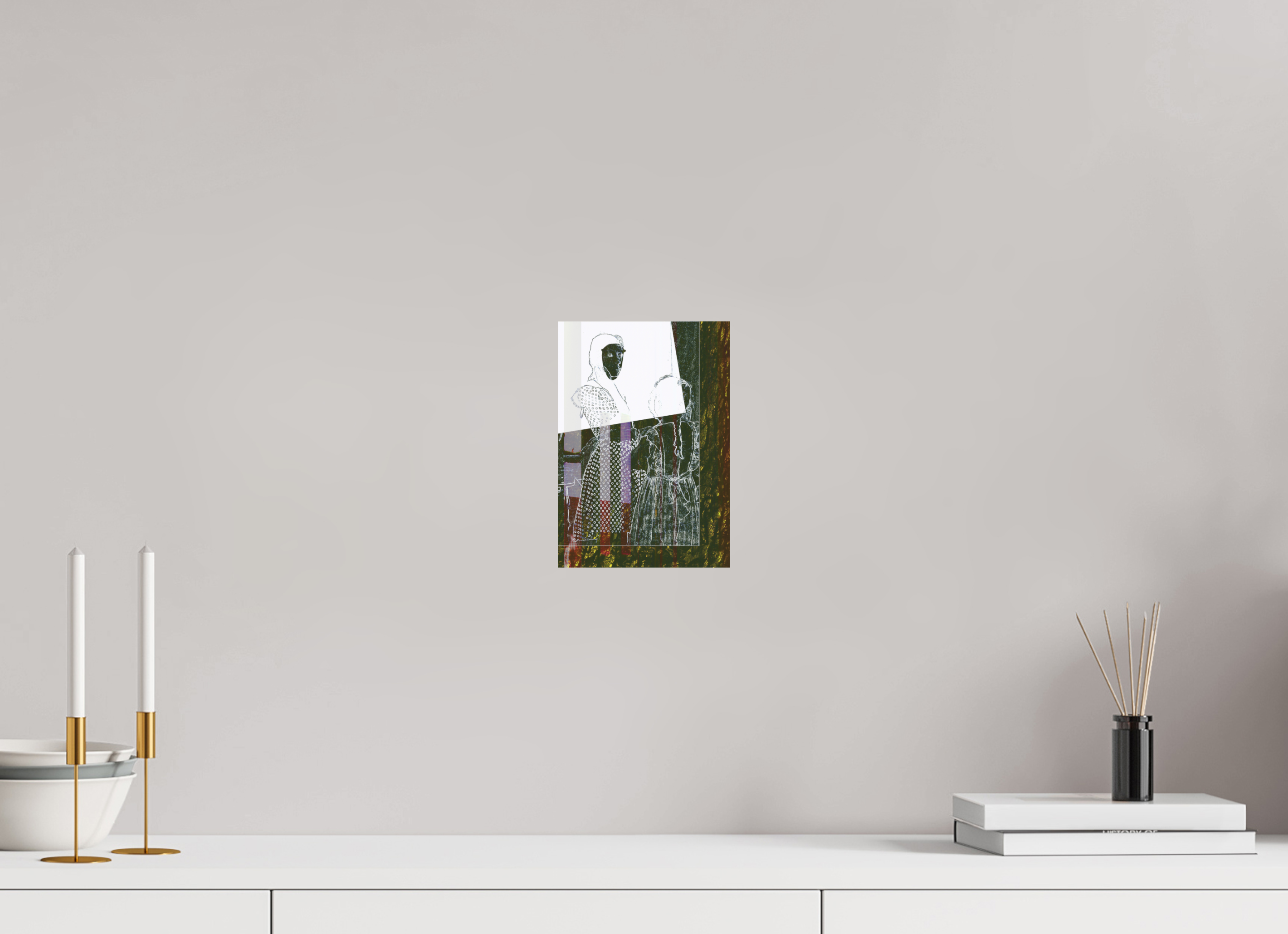 6 x 8.6″, Fine Art Print Motherly