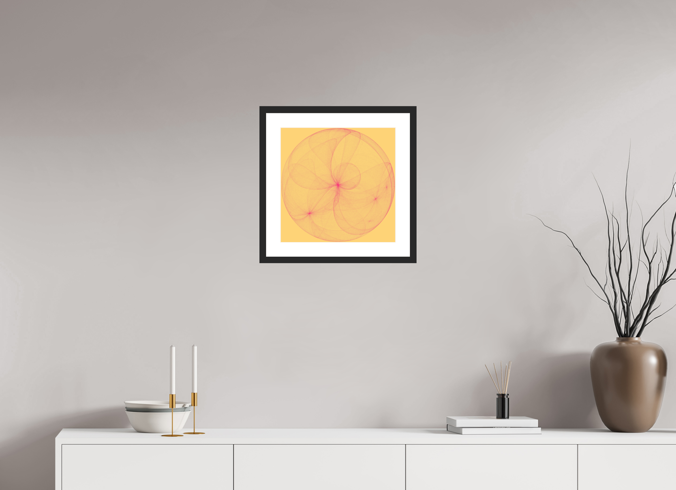 15 x 15″, Fuji Crystal Archive Print Framed (Black) Dionyza
