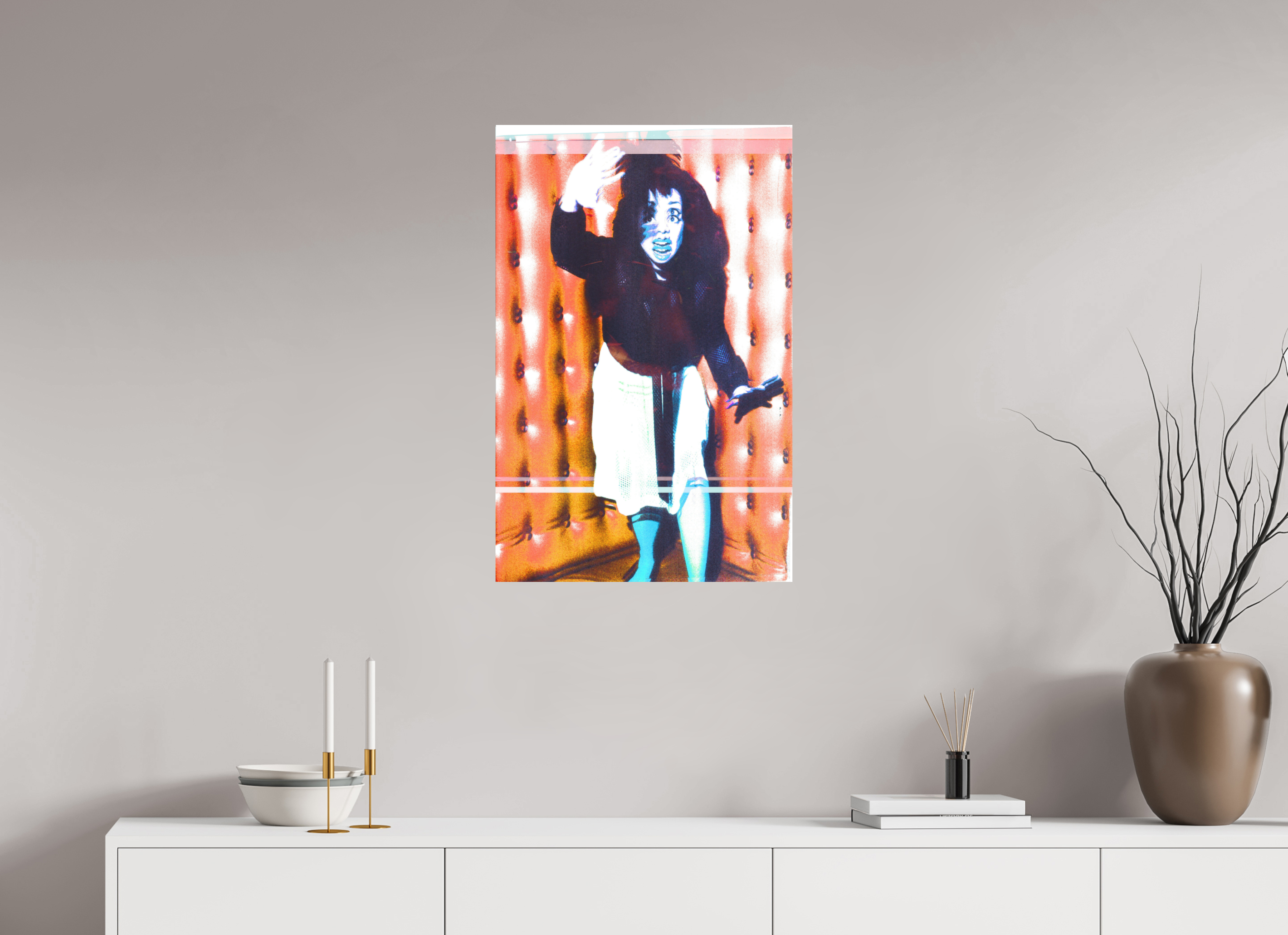 20 x 30.7″, Direct Print on Forex Chorophobia
