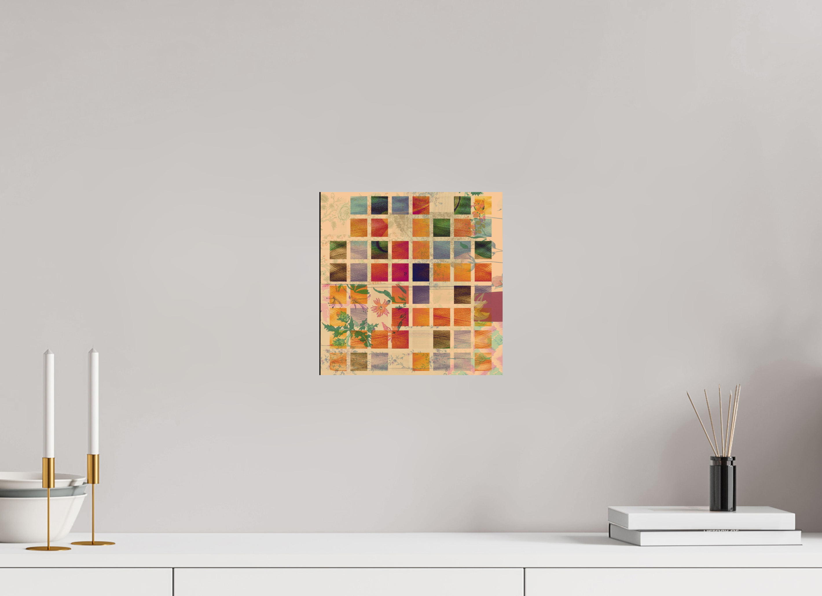 10 x 10″, Fine Art Print Earth Tones