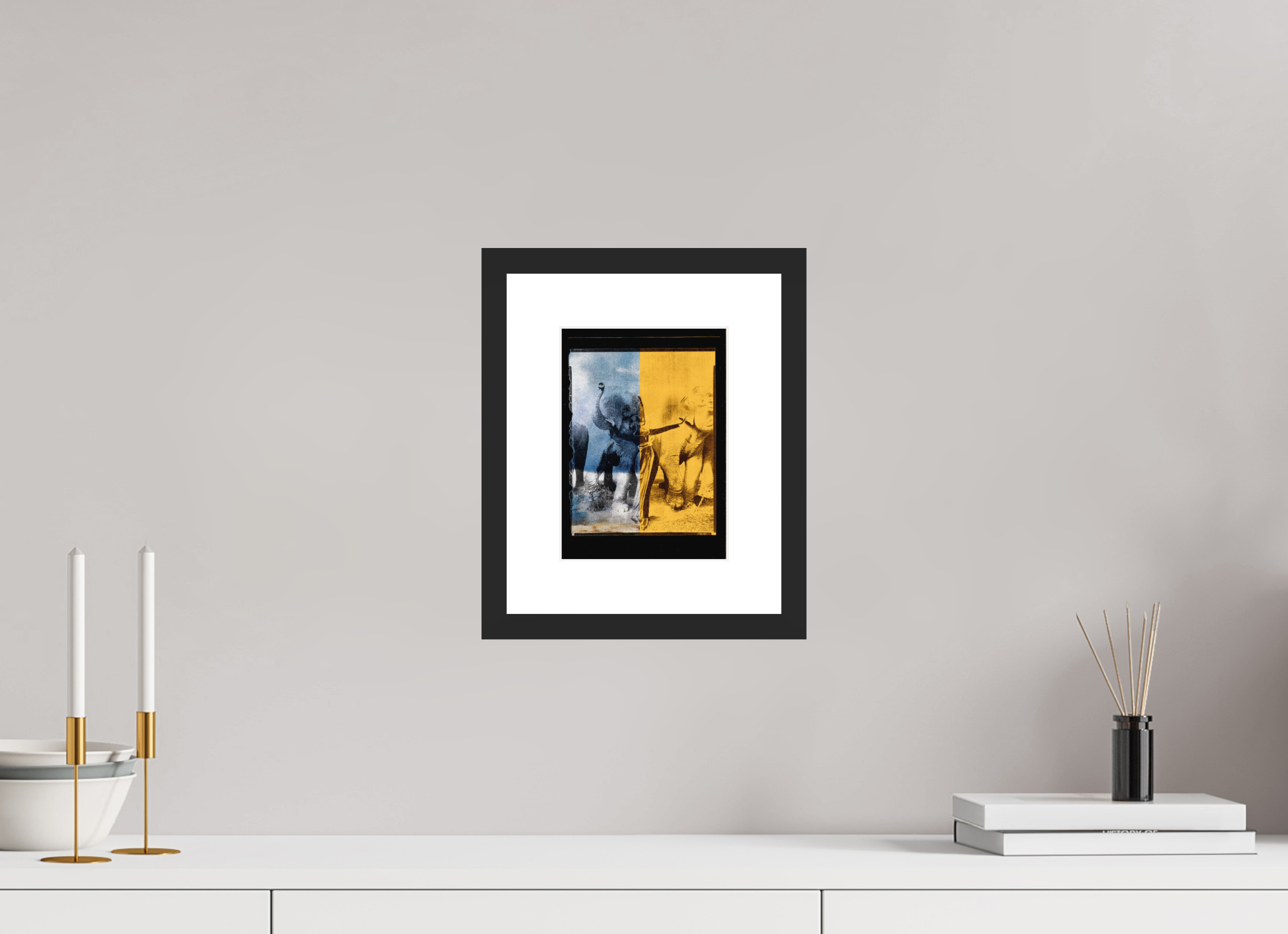 6 x 8.2″, Fuji Crystal Archive Print Framed (Black) Tusko