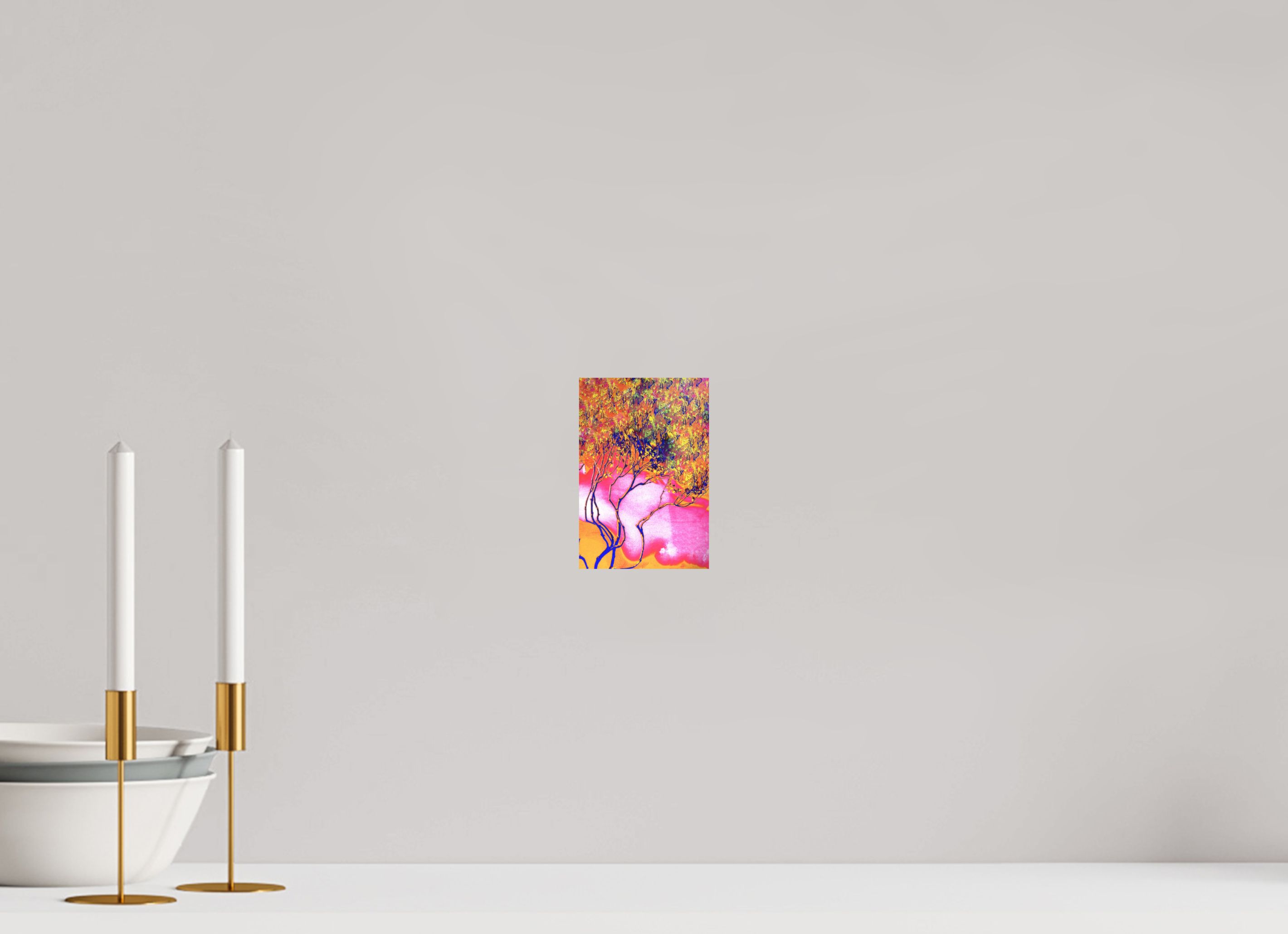4 x 5.9″, Direct Print on Forex Burning Bush