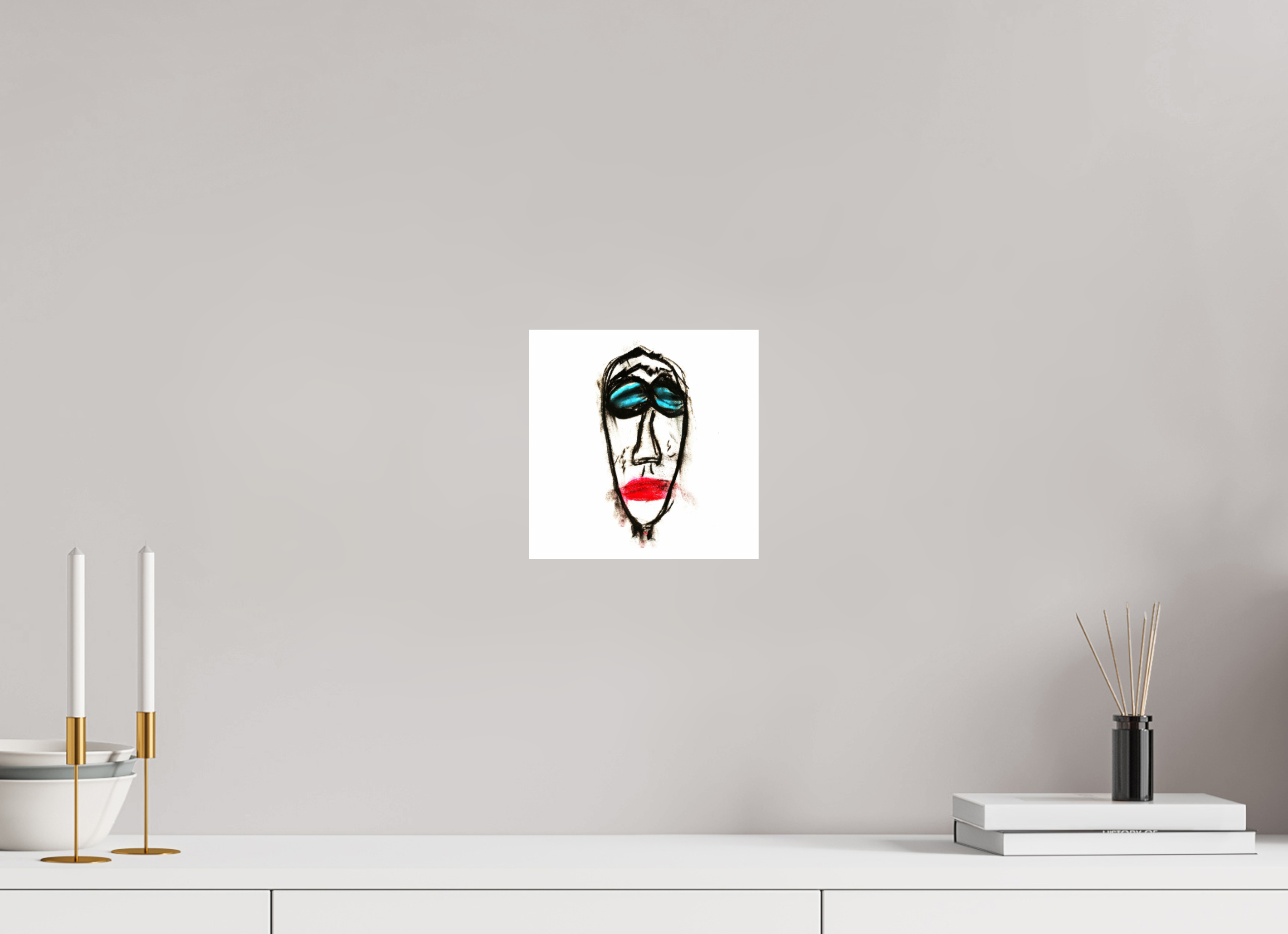 8 x 8″, Fine Art Print Mr. Everybody