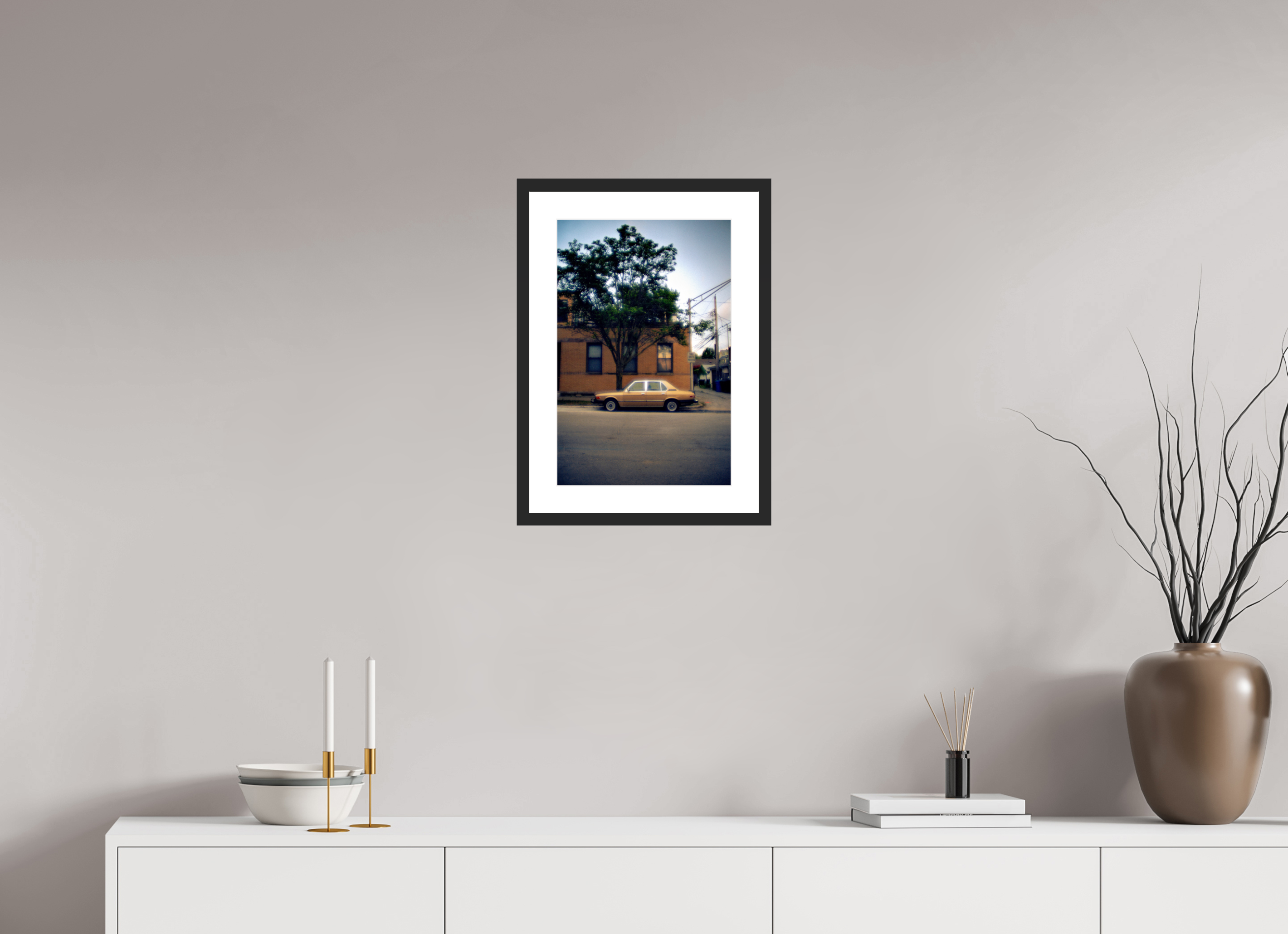 12 x 18.2″, Fuji Crystal Archive Print Framed (Black) Golden Glow