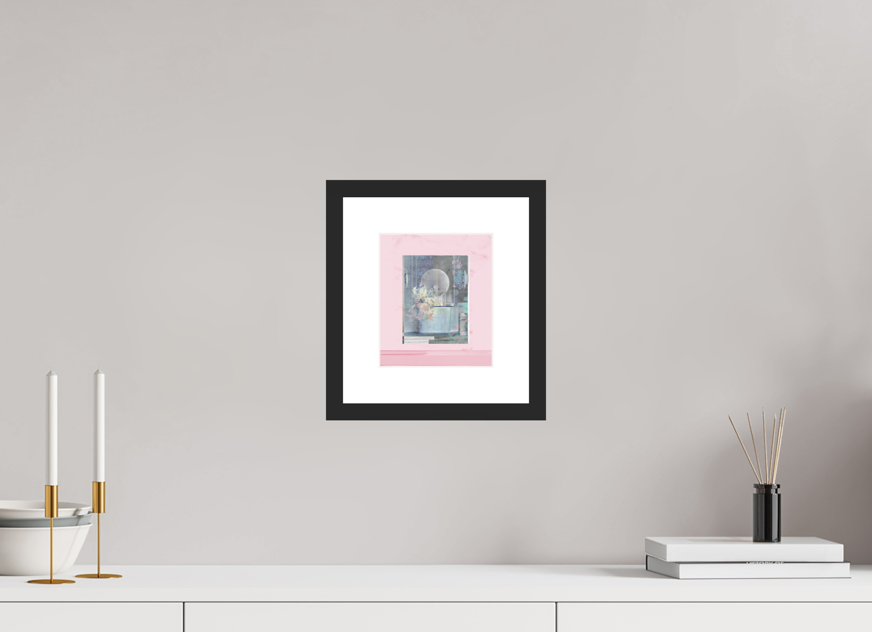 6 x 7″, Fuji Crystal Archive Print Framed (Black) Interior Design