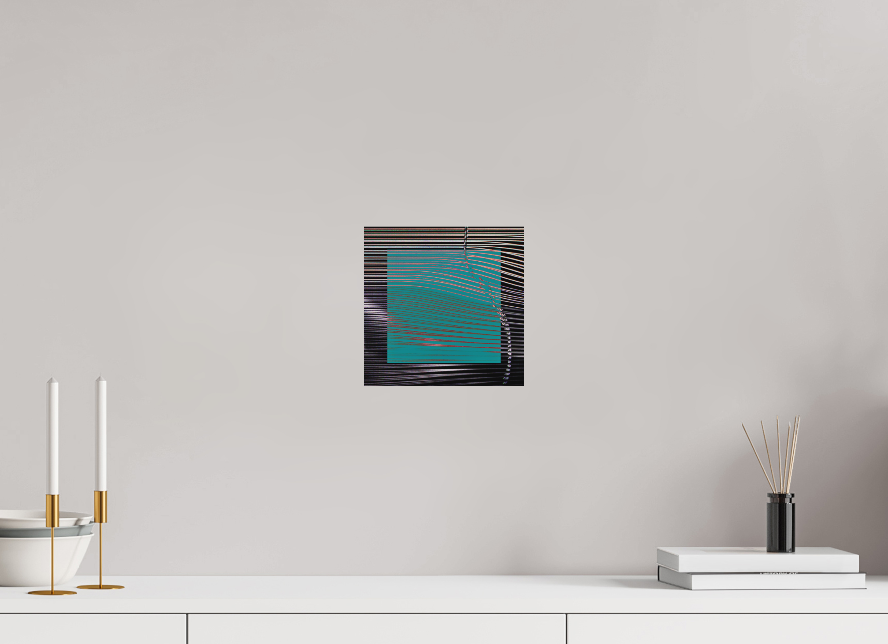 8 x 8″, Direct Print on Forex New Wave
