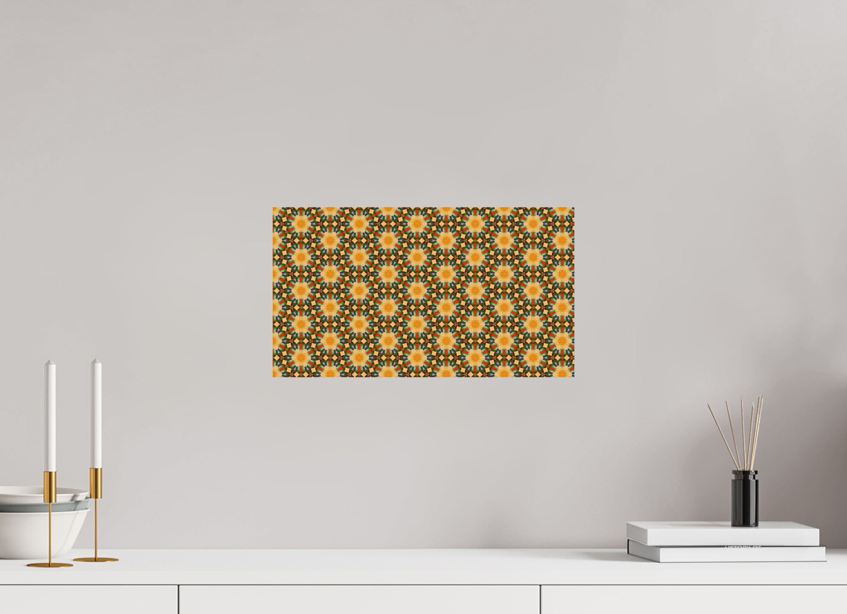 16 x 9″, Fine Art Print Harmony, Respect, Purity, and Tranquility