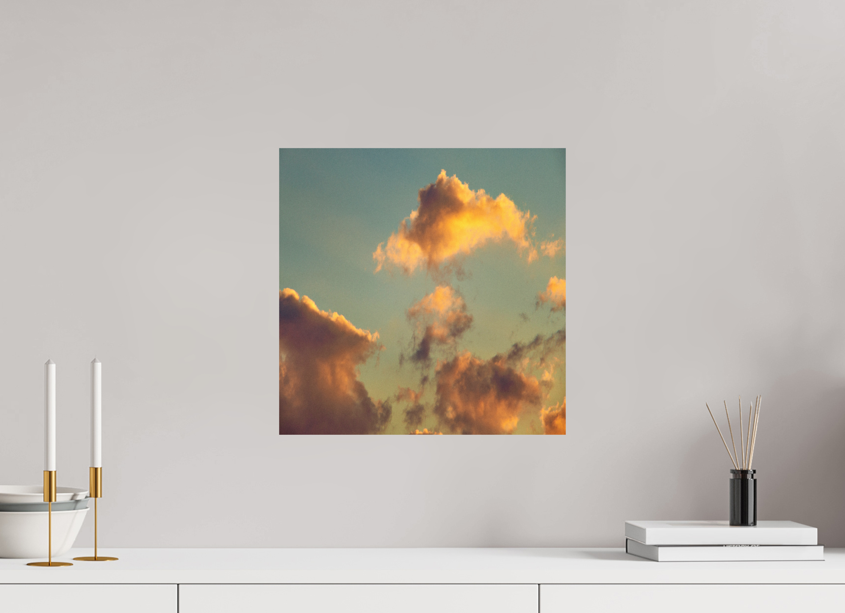 15 x 15″, Direct Print on Forex "Golden Hour"