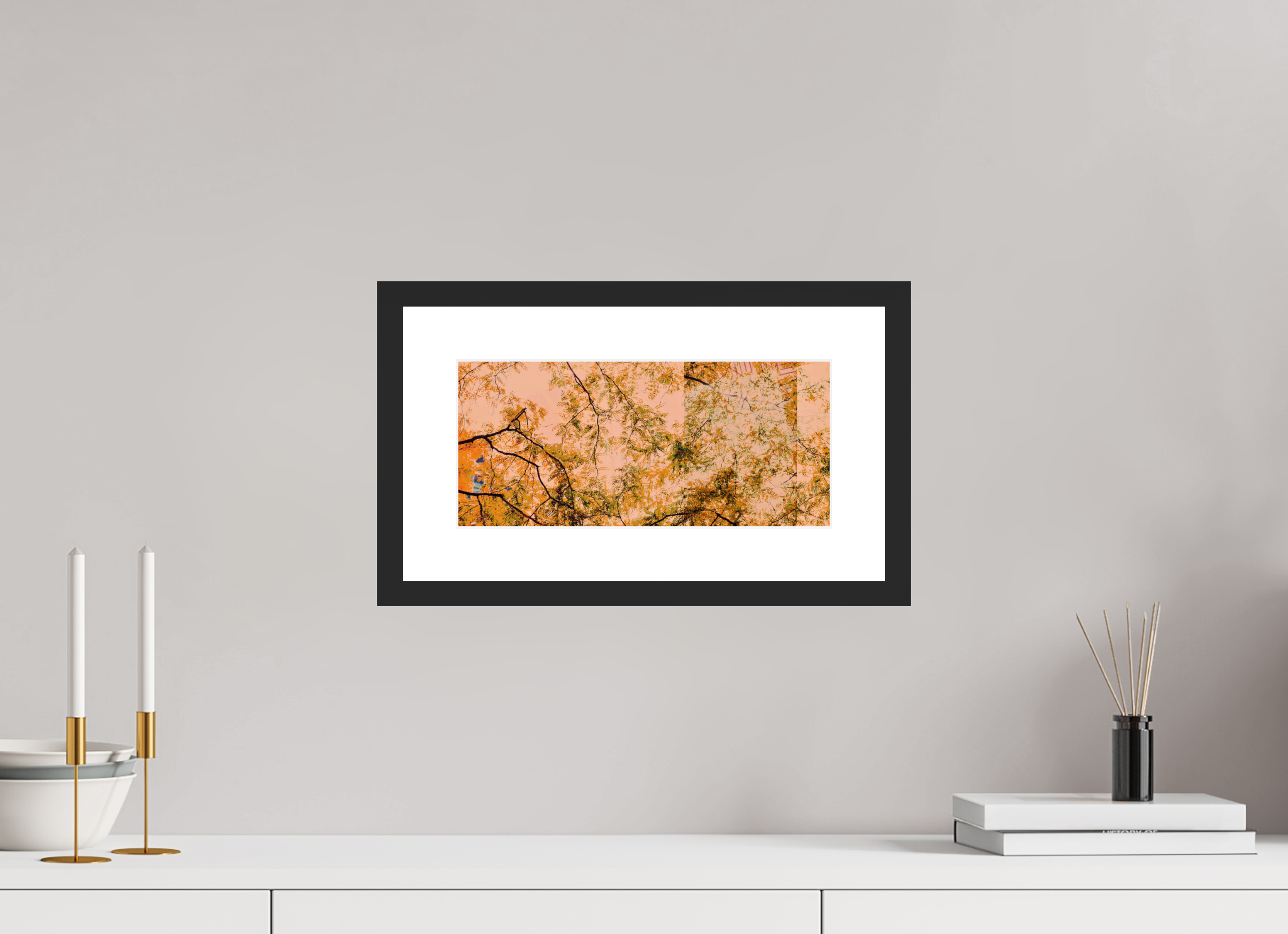 13 x 6″, Framed #1 Cherry