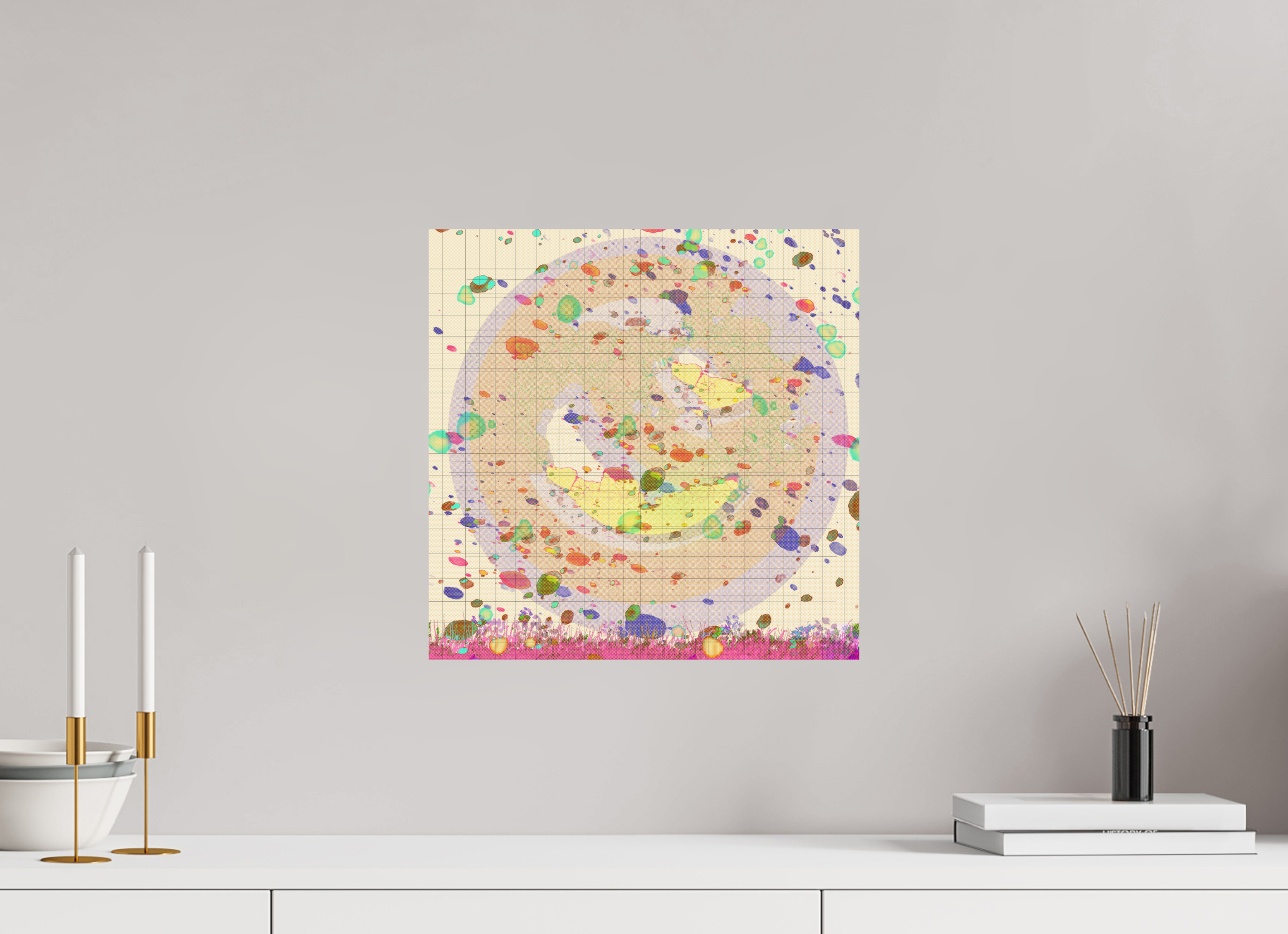 15 x 15″, Fine Art Print Grids