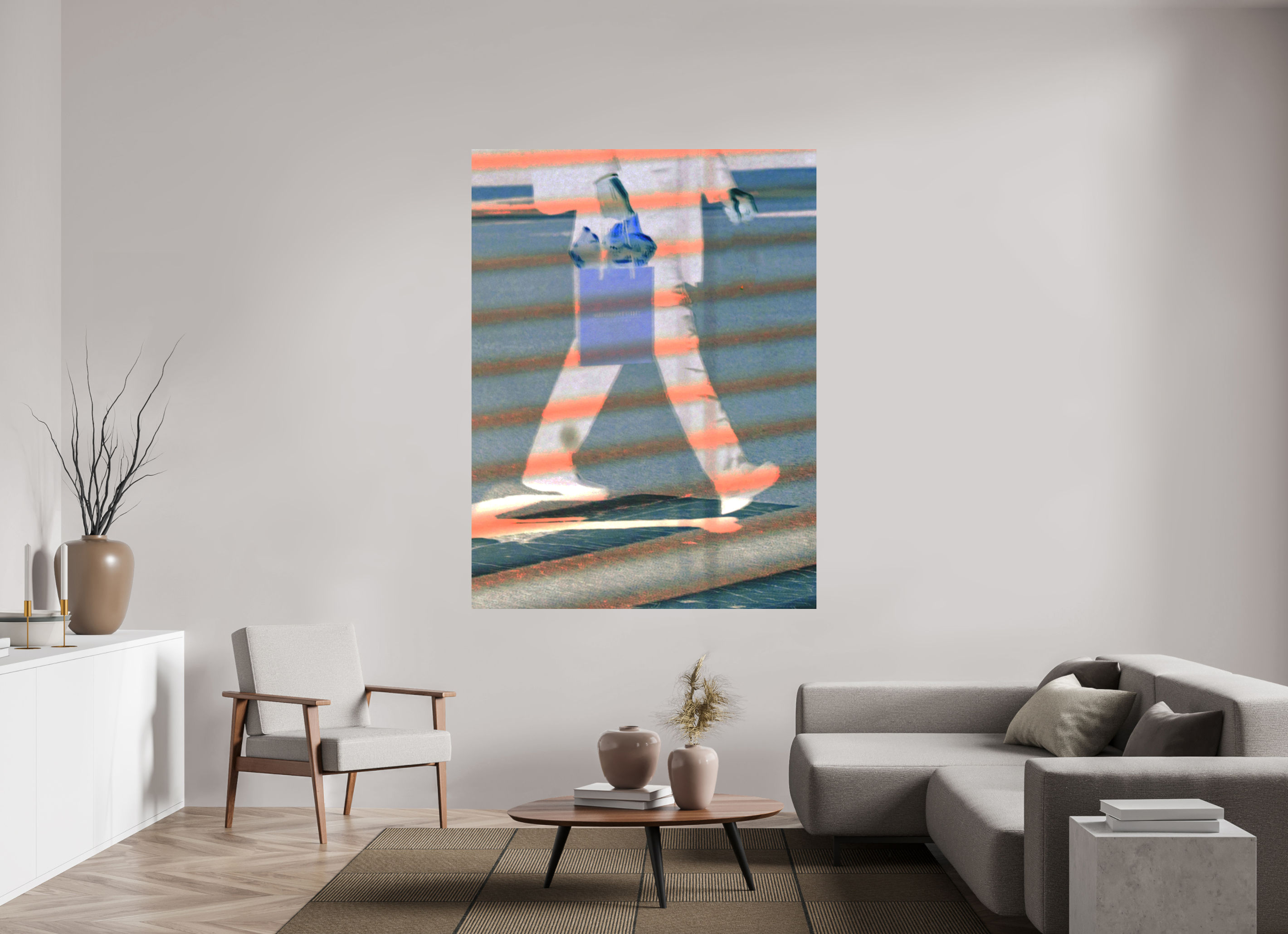 54 x 72″, Direct Print on Forex Push
