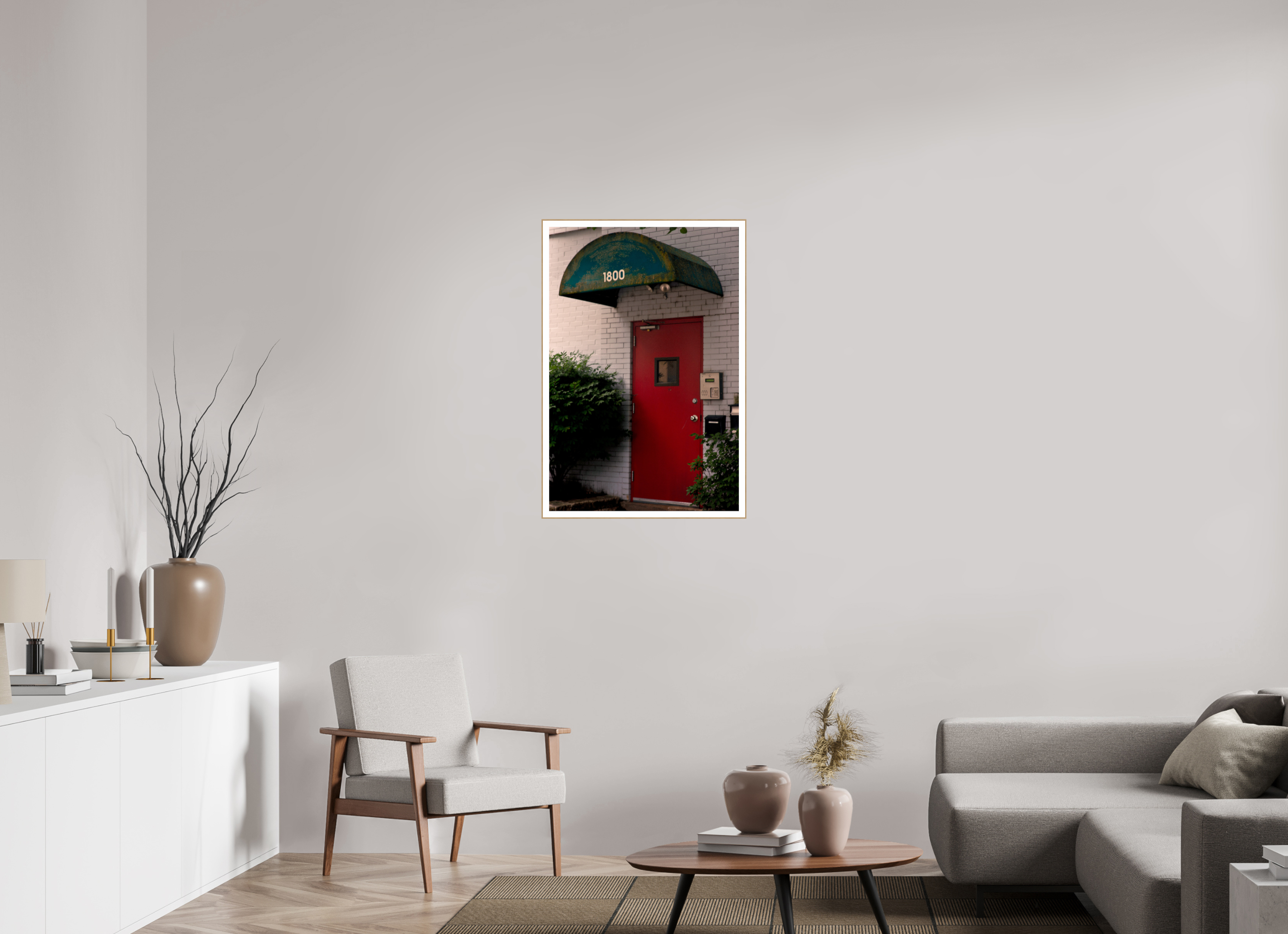 24 x 36″, Solid Wood ArtBox (Oak) 1800 W Berenice