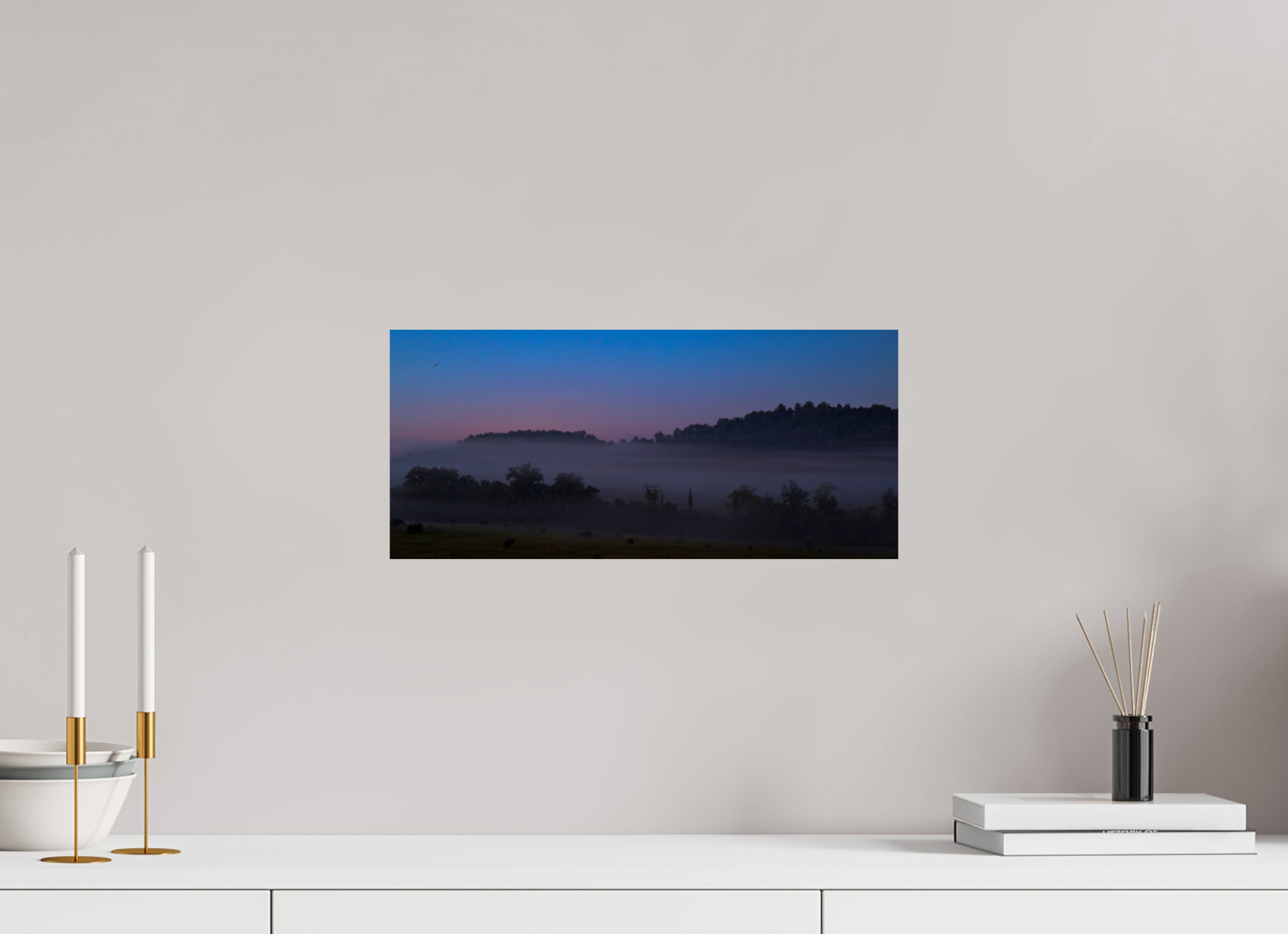 17.7 x 8″, Fine Art Print Somewhere In Ohio