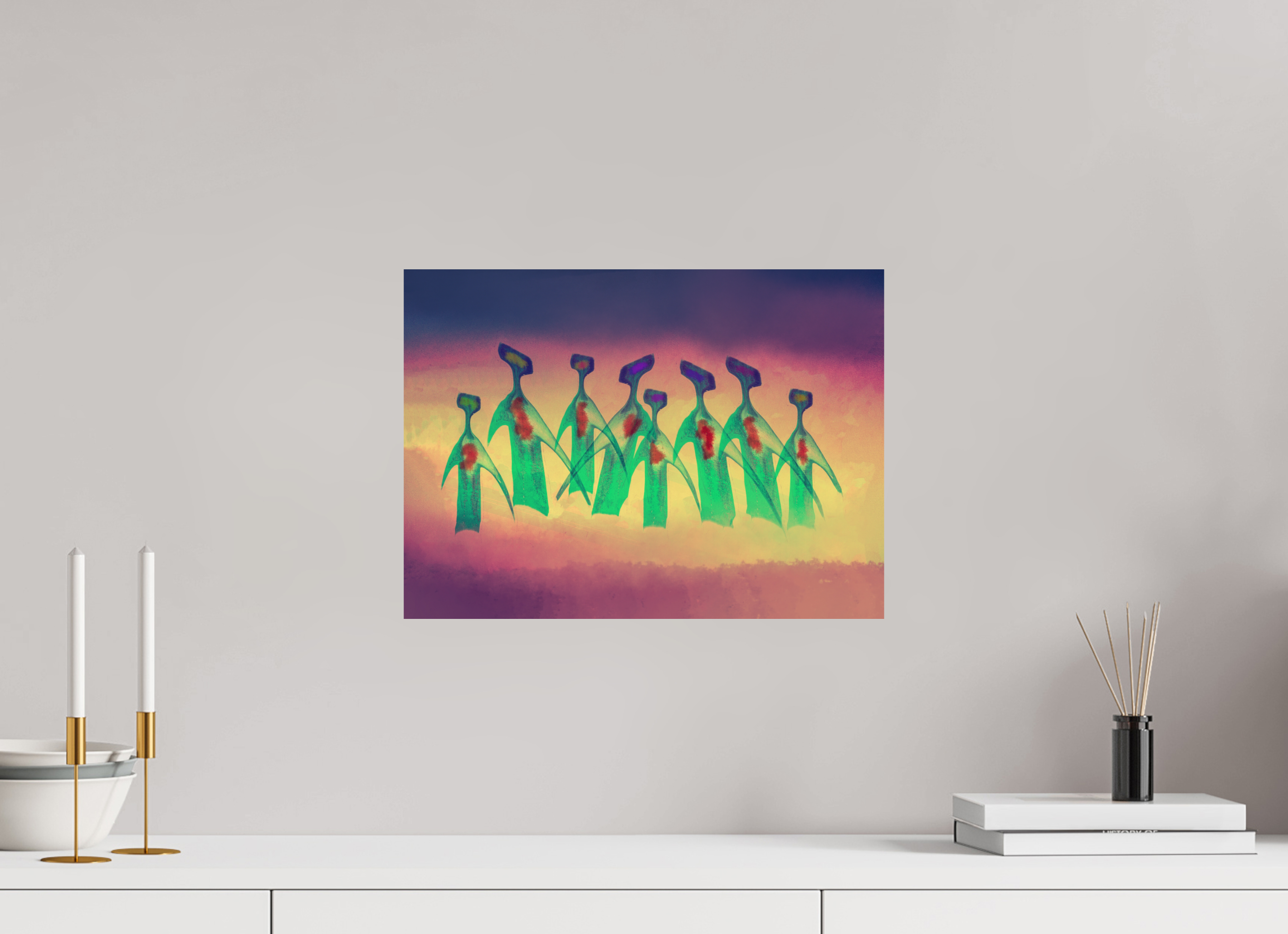 16.5 x 12″, Direct Print on Forex awe