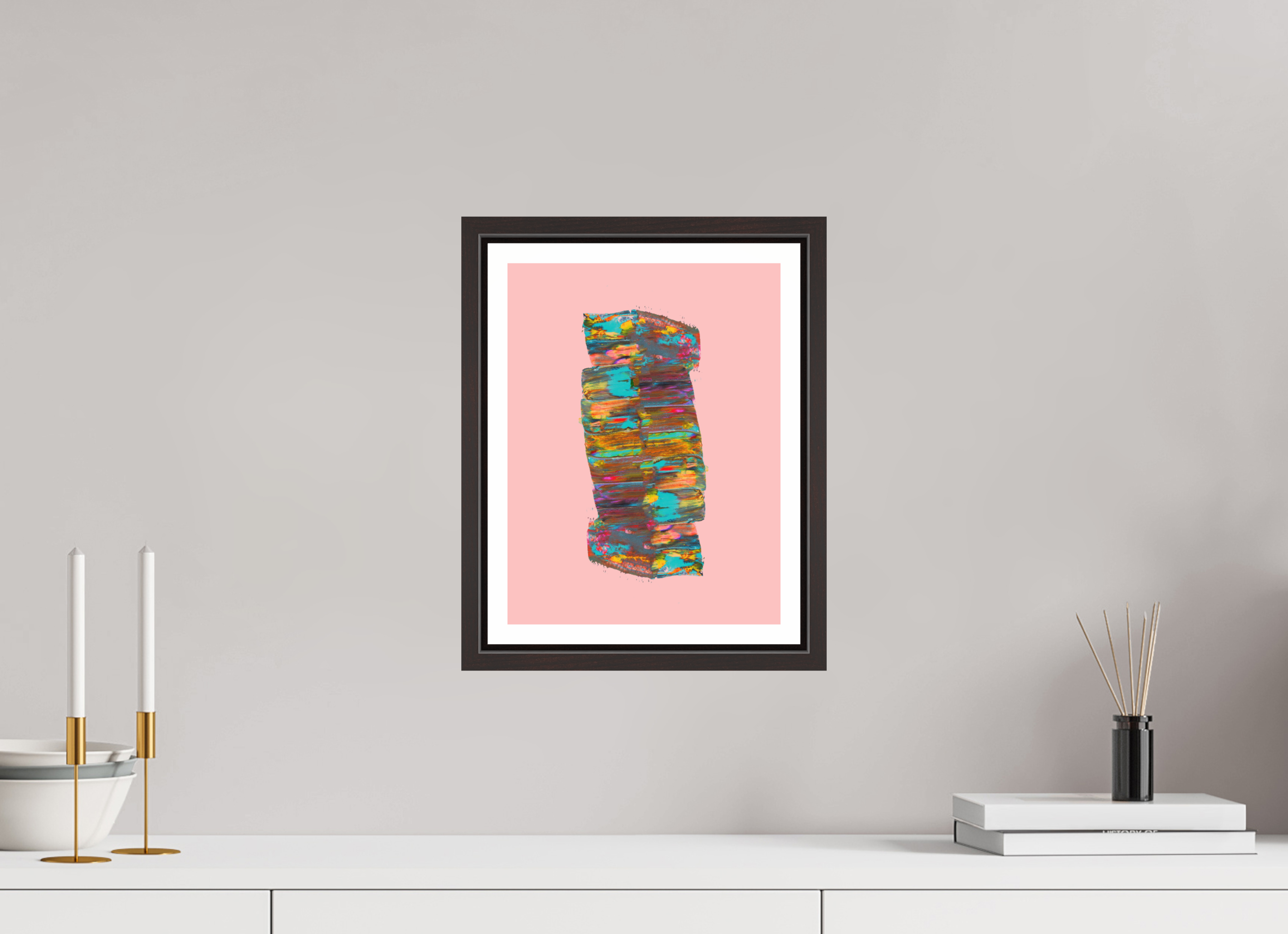 9 x 12″, Floater Frame (Alder Brown) Source
