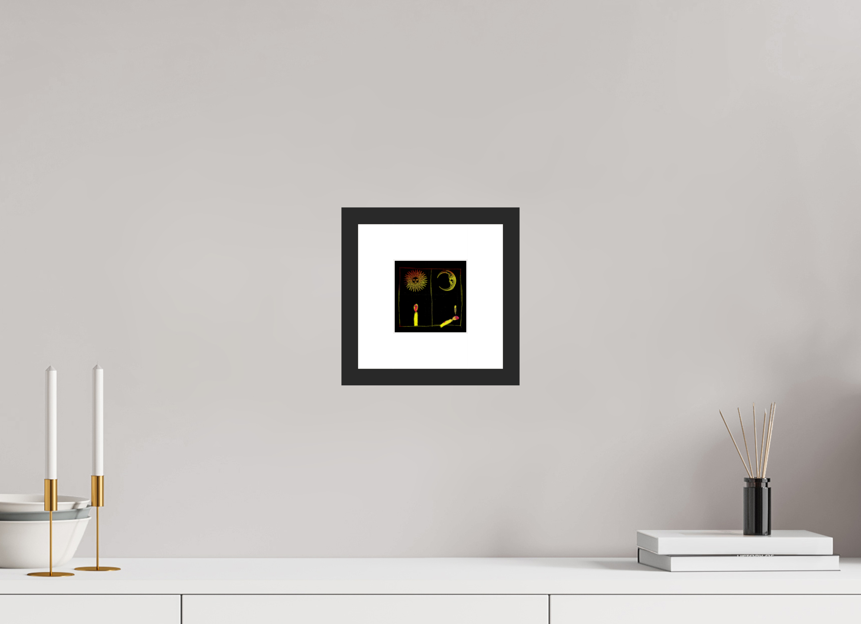 4 x 4″, Fuji Crystal Archive Print Framed (Black) Life Cycle