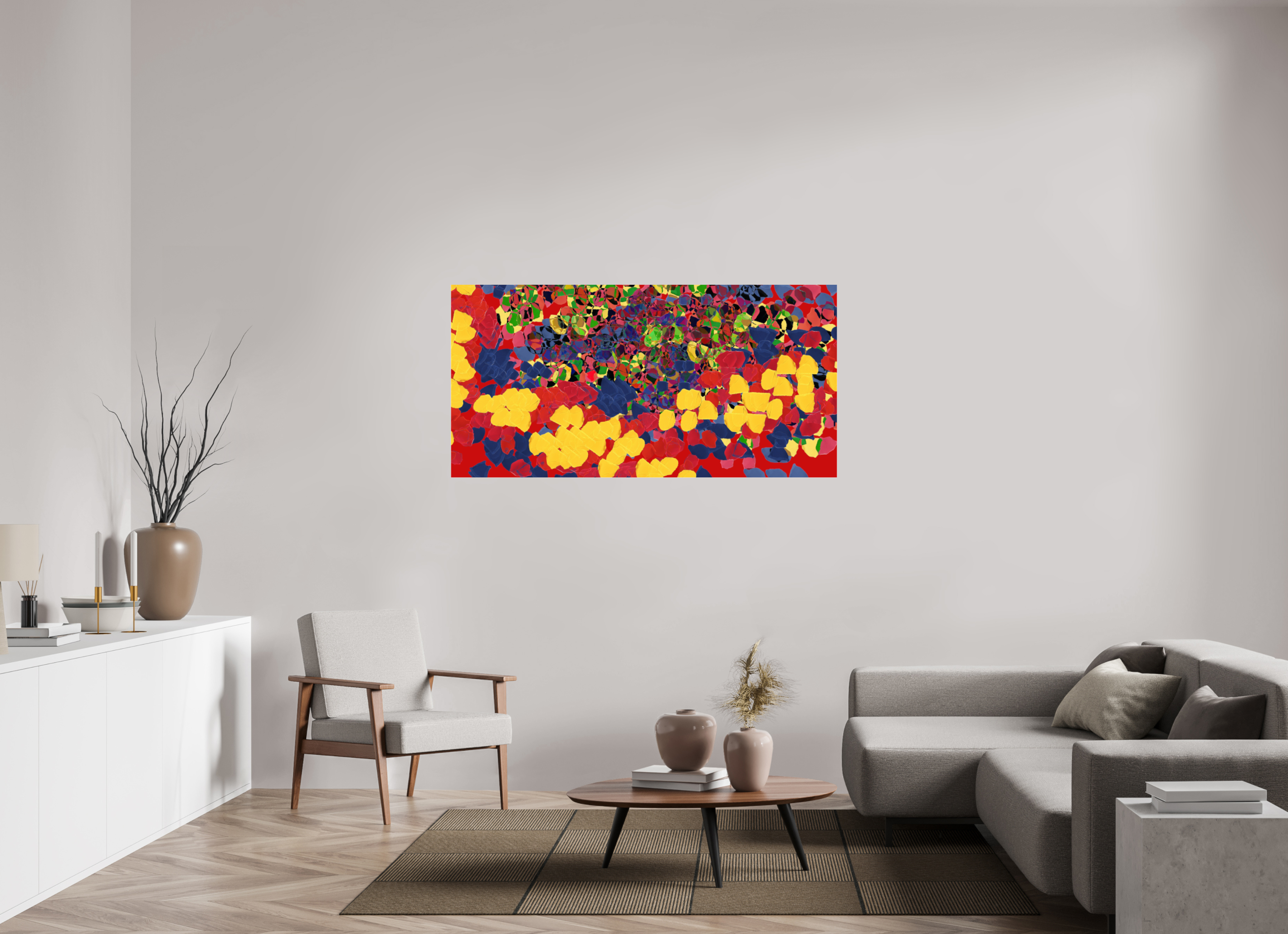62 x 31″, Photo Print Under Acrylic Glass layer