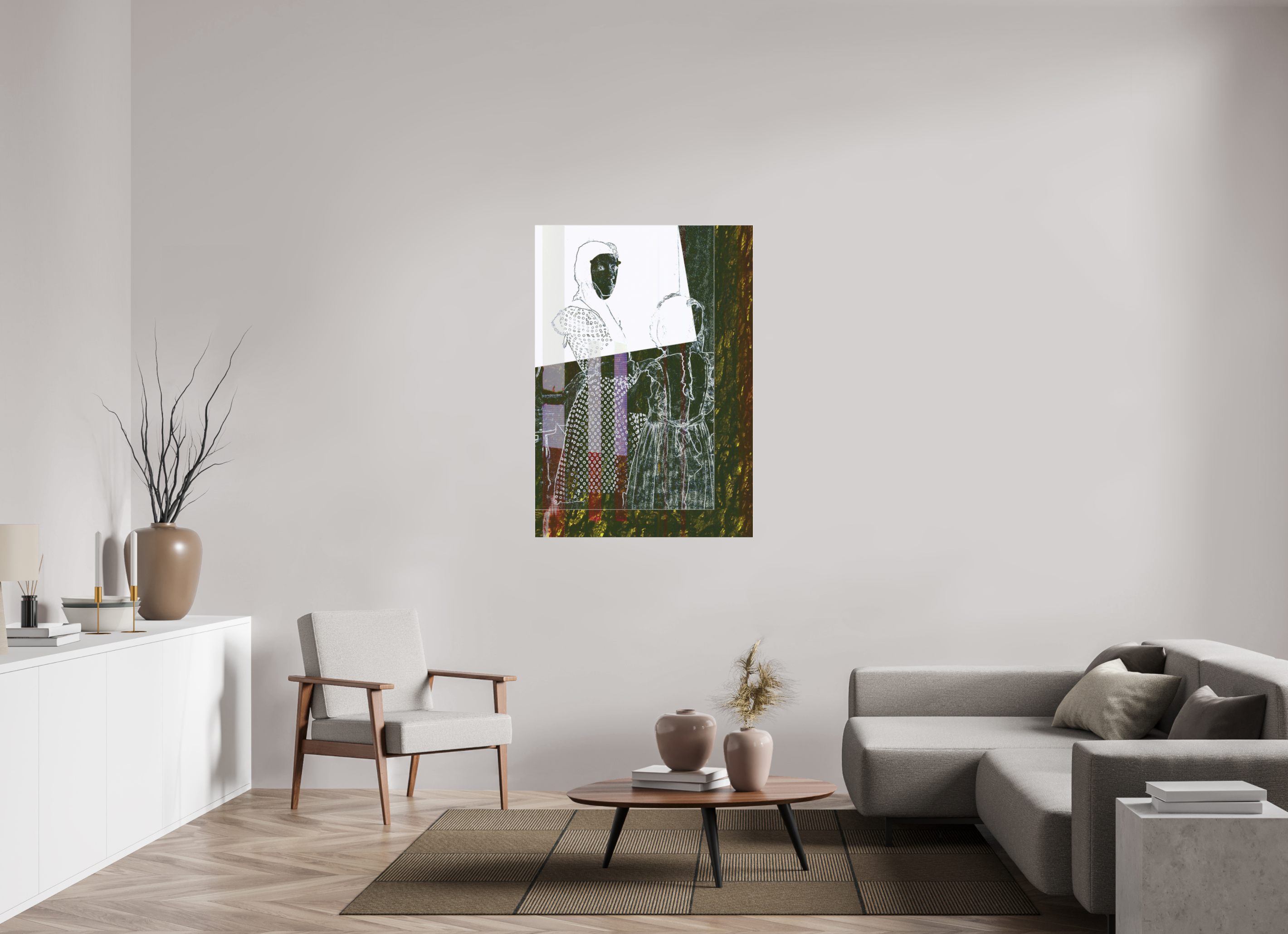 35 x 50.1″, Photo Print Under Acrylic Glass Motherly