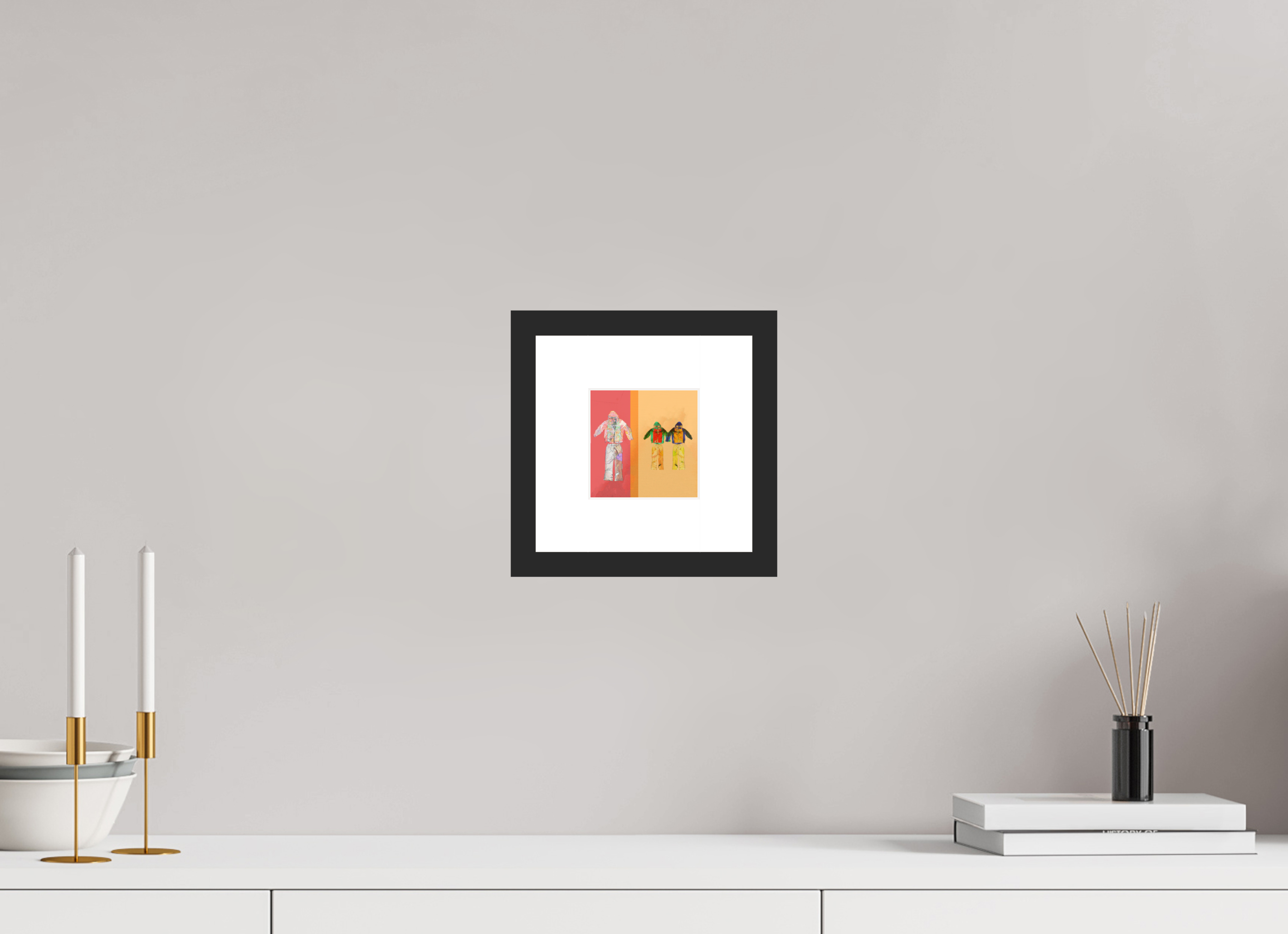 4 x 4″, Fuji Crystal Archive Print Framed (Black) 006