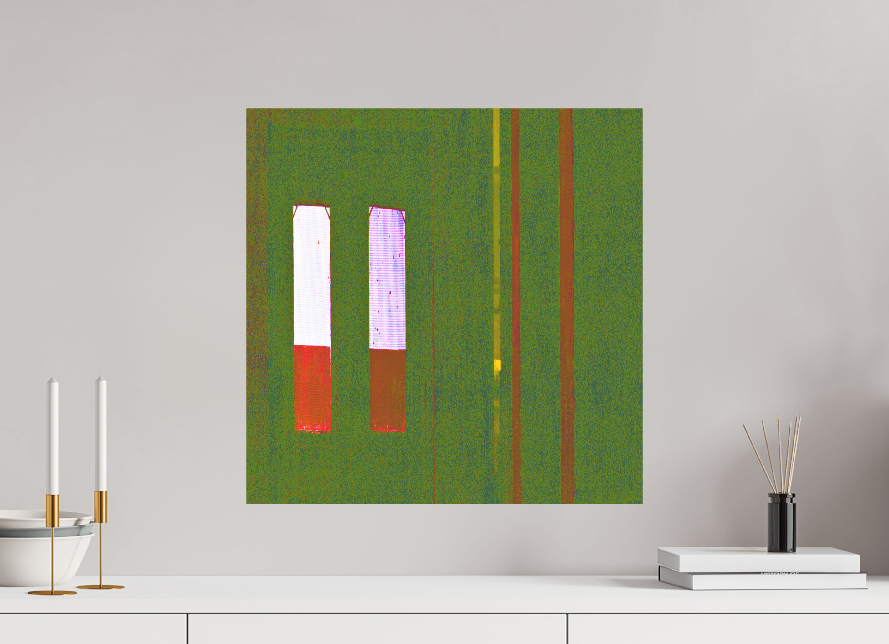 20 x 20″, Fine Art Print cigs