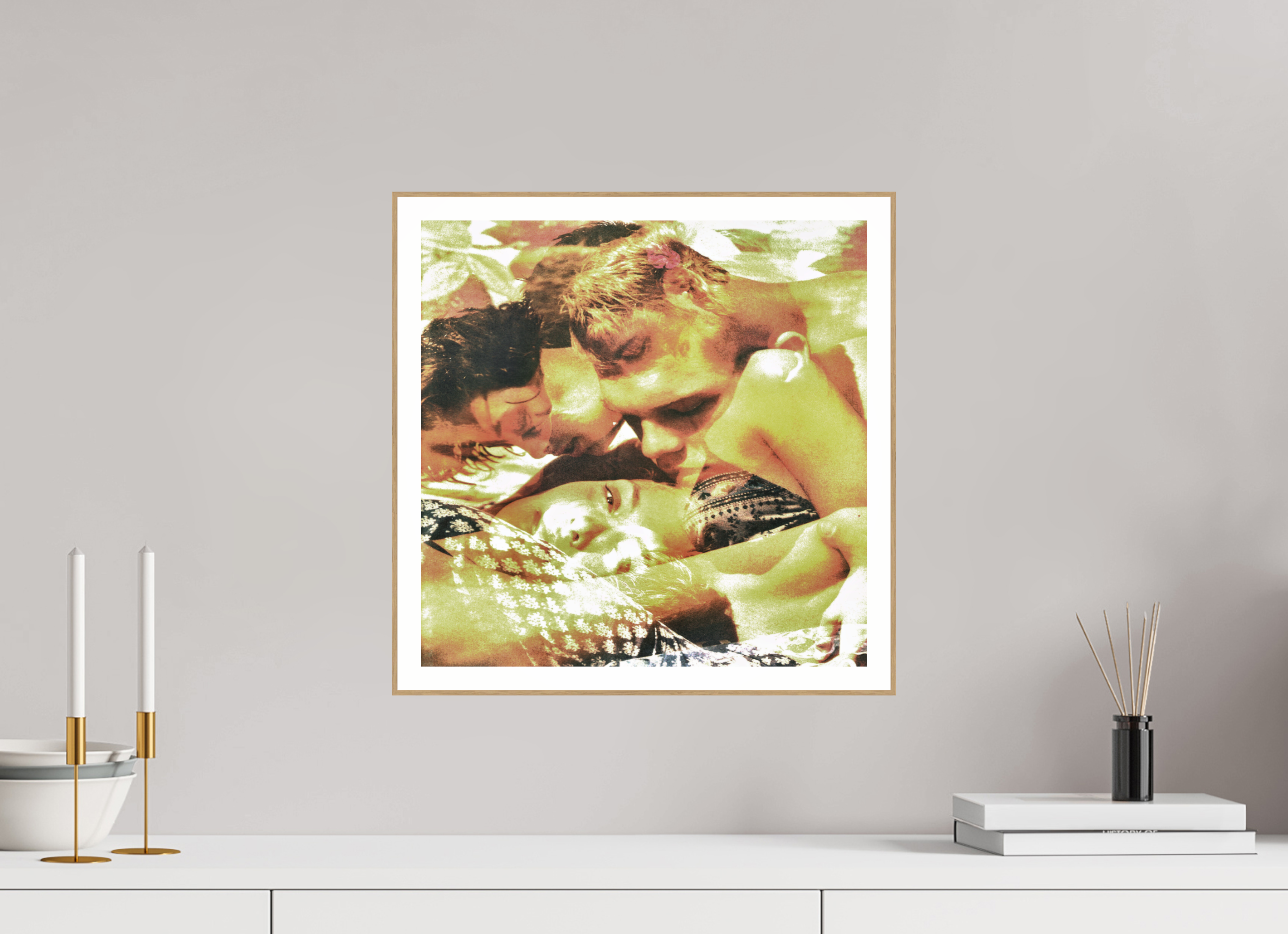 15 x 15″, Solid Wood ArtBox (Oak) fitch