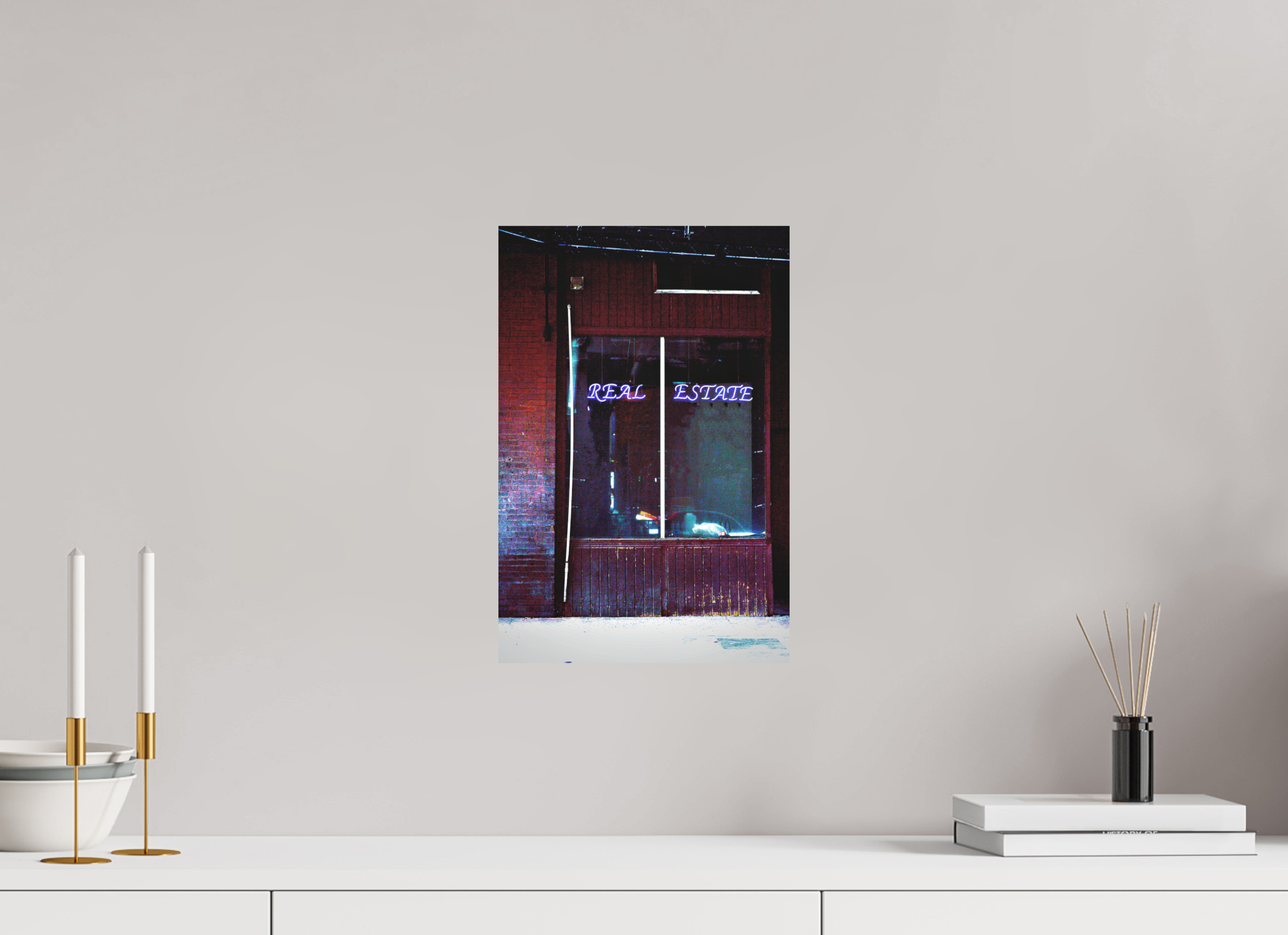 10 x 15″, Aluminum Dibond Real Estate