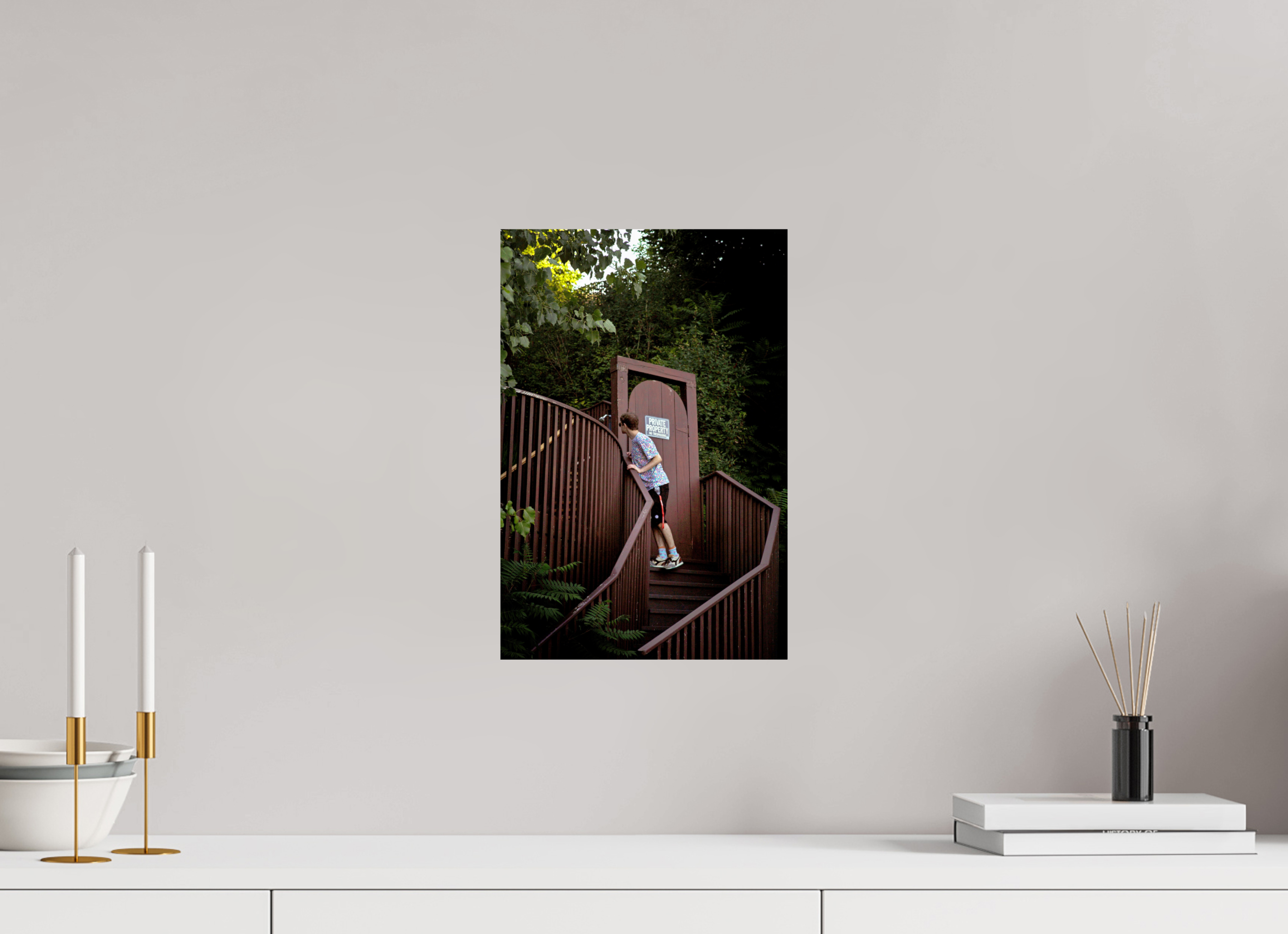 10 x 15″, Fine Art Print Private Property