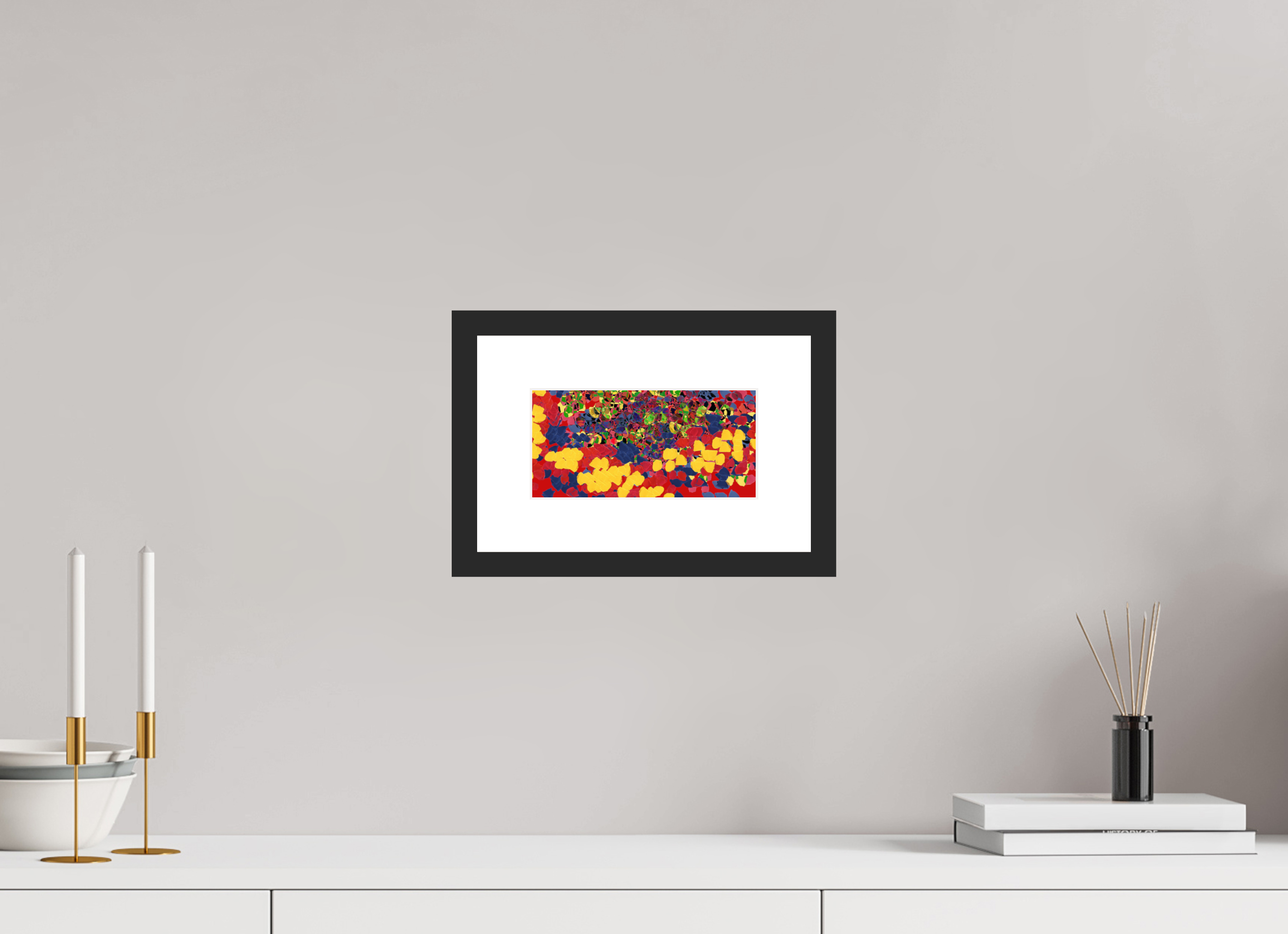 8 x 4″, Framed #1 layer