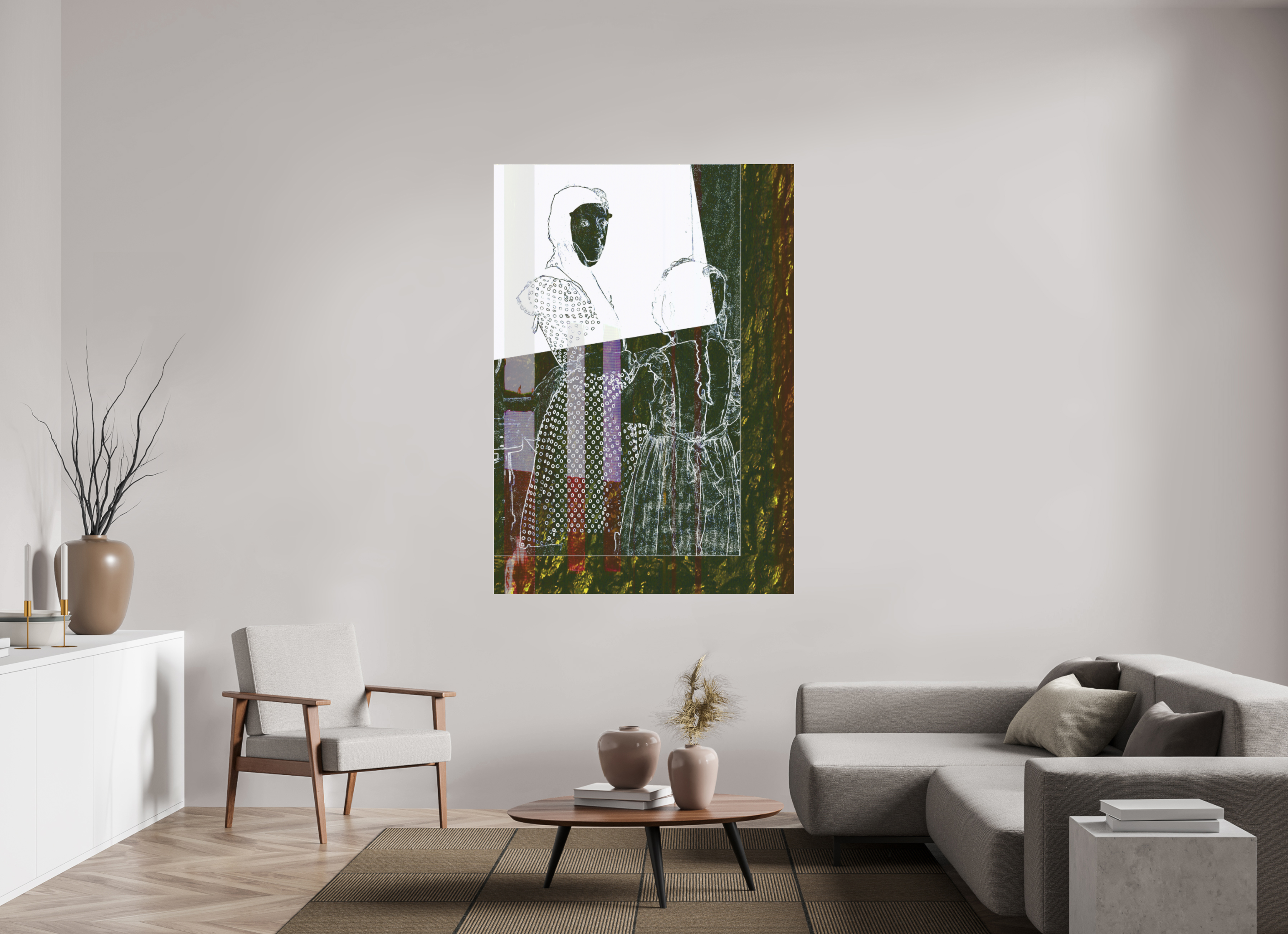 47 x 67.3″, Photo Print Under Acrylic Glass Motherly