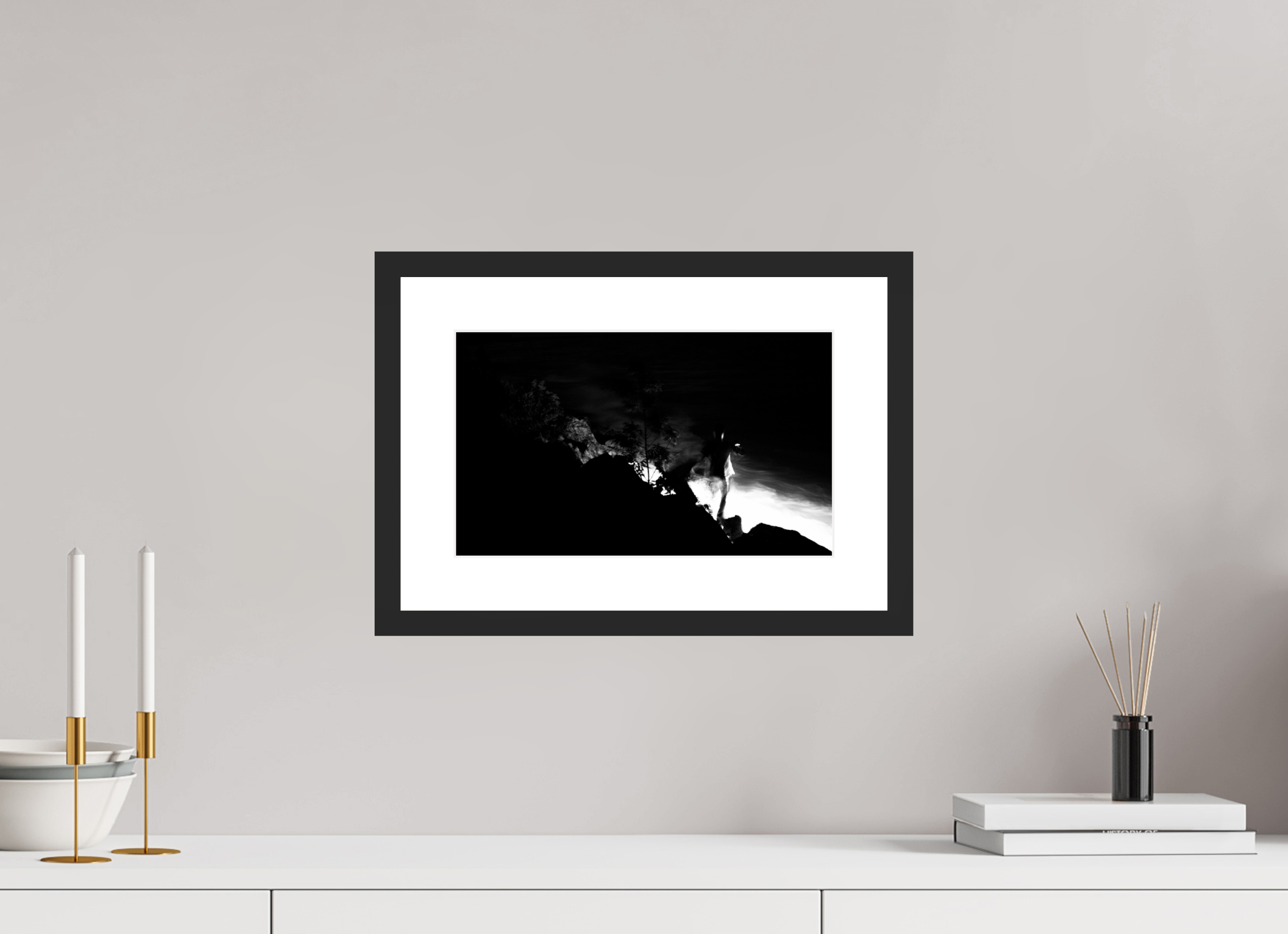 13.2 x 8″, Framed #1 magic
