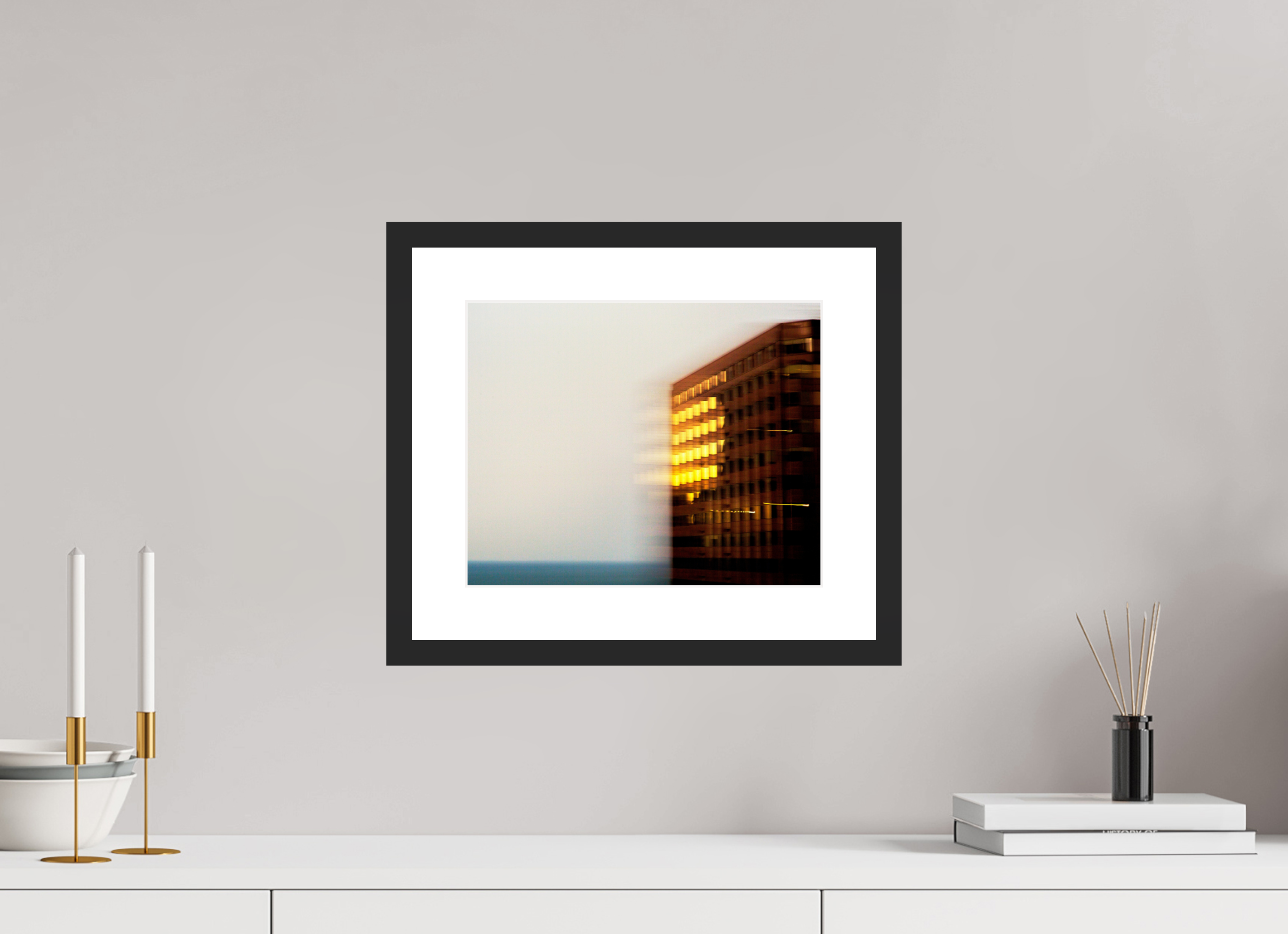 12.4 x 10″, Framed #1 Blur