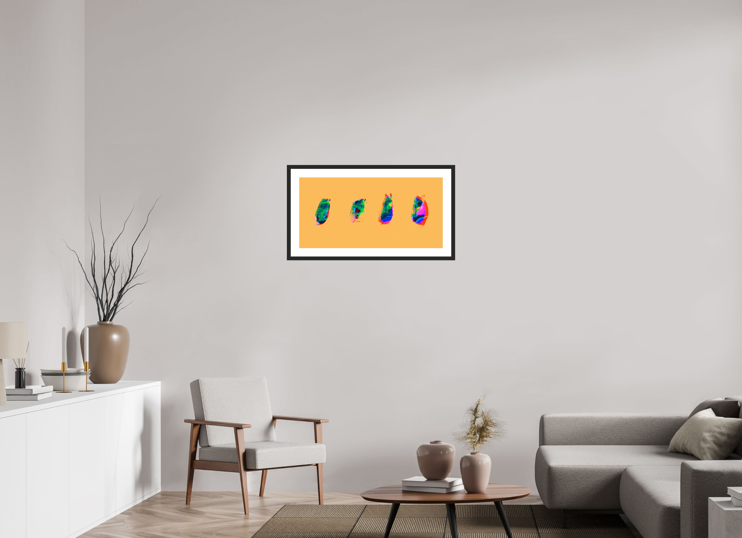 32 x 16″, Fuji Crystal Archive Print Framed (Black) Motion