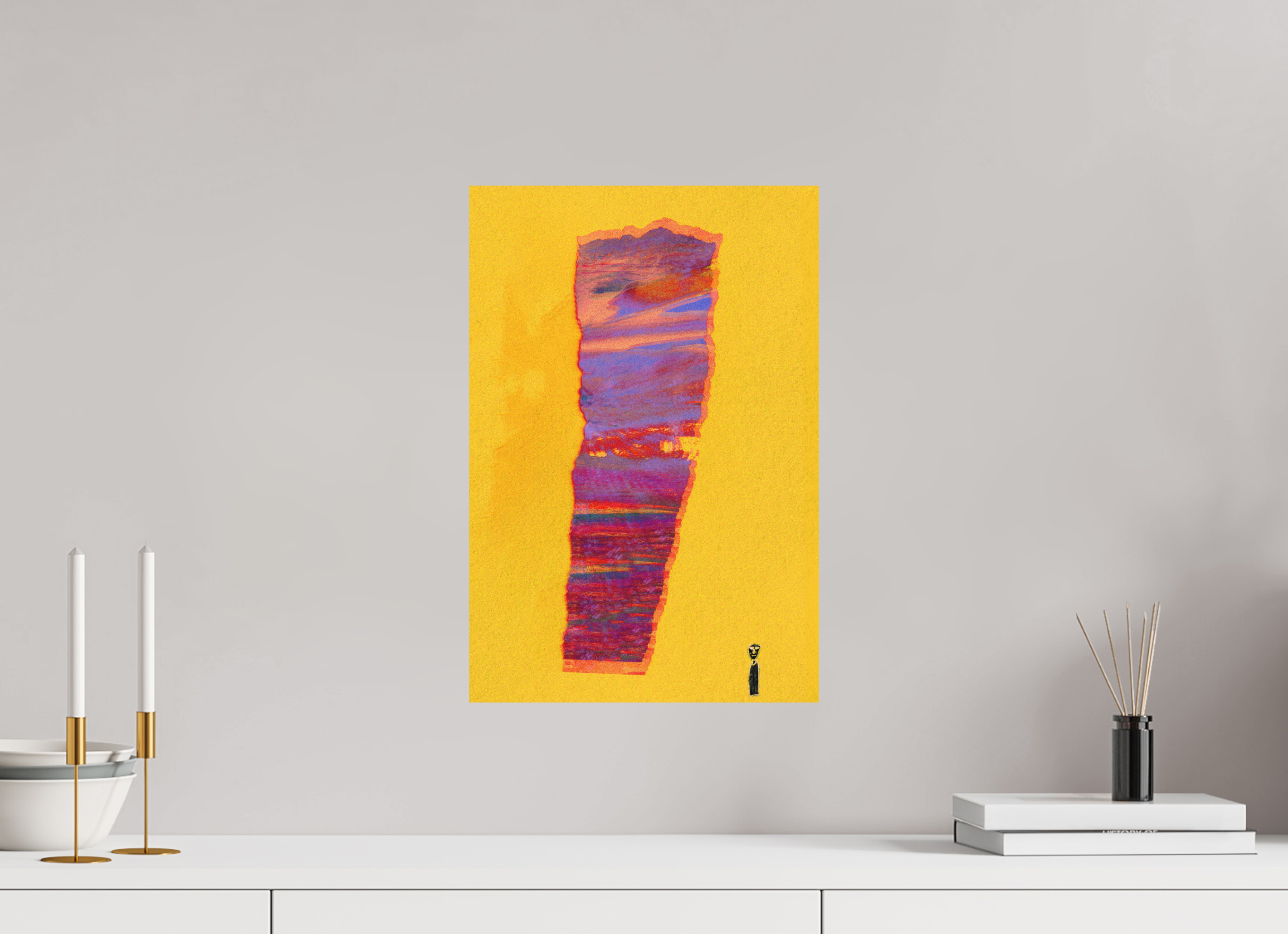 12 x 17.8″, Direct Print on Forex Torn