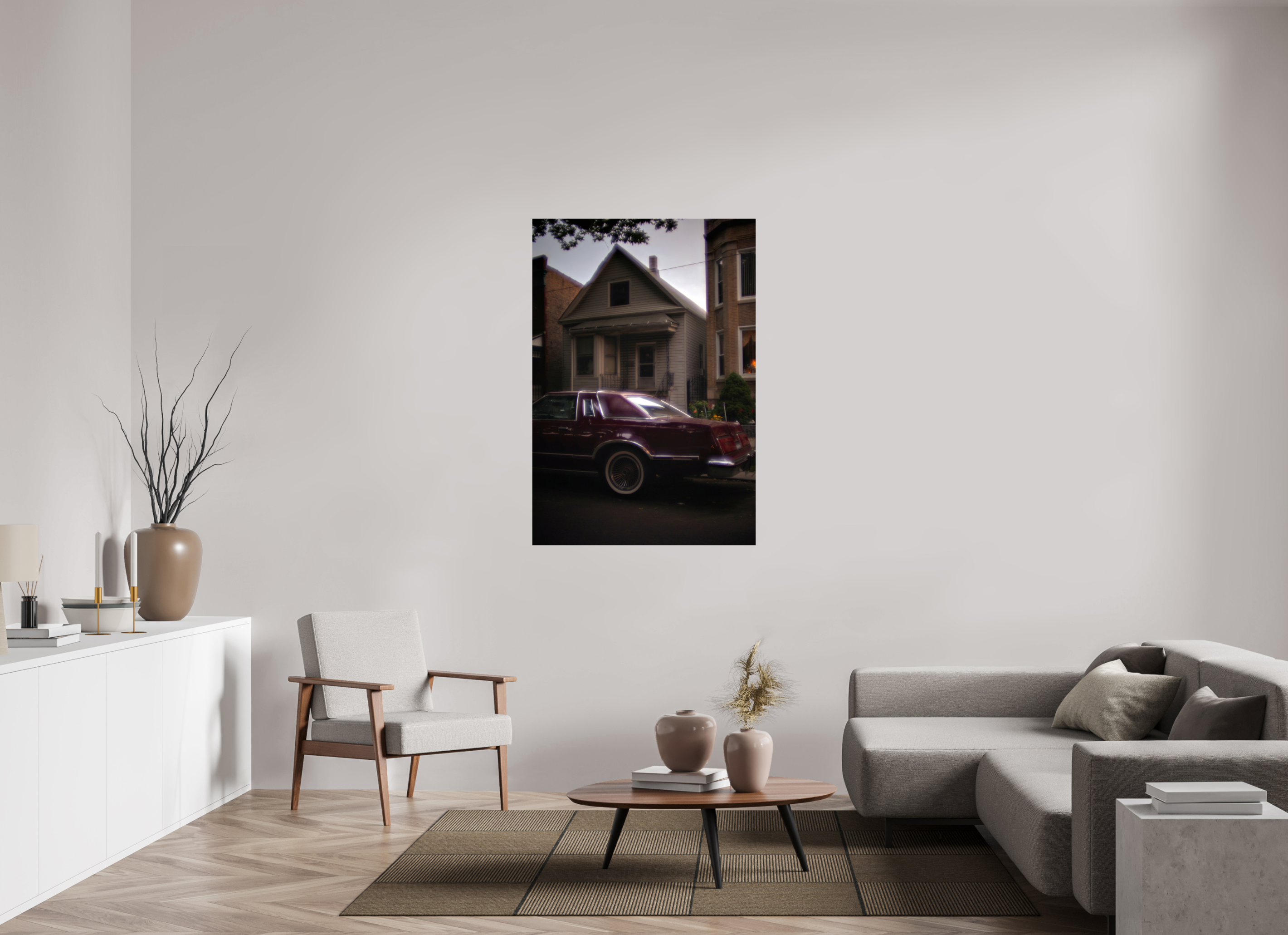 36 x 52.6″, Fine Art Print 70s Glow