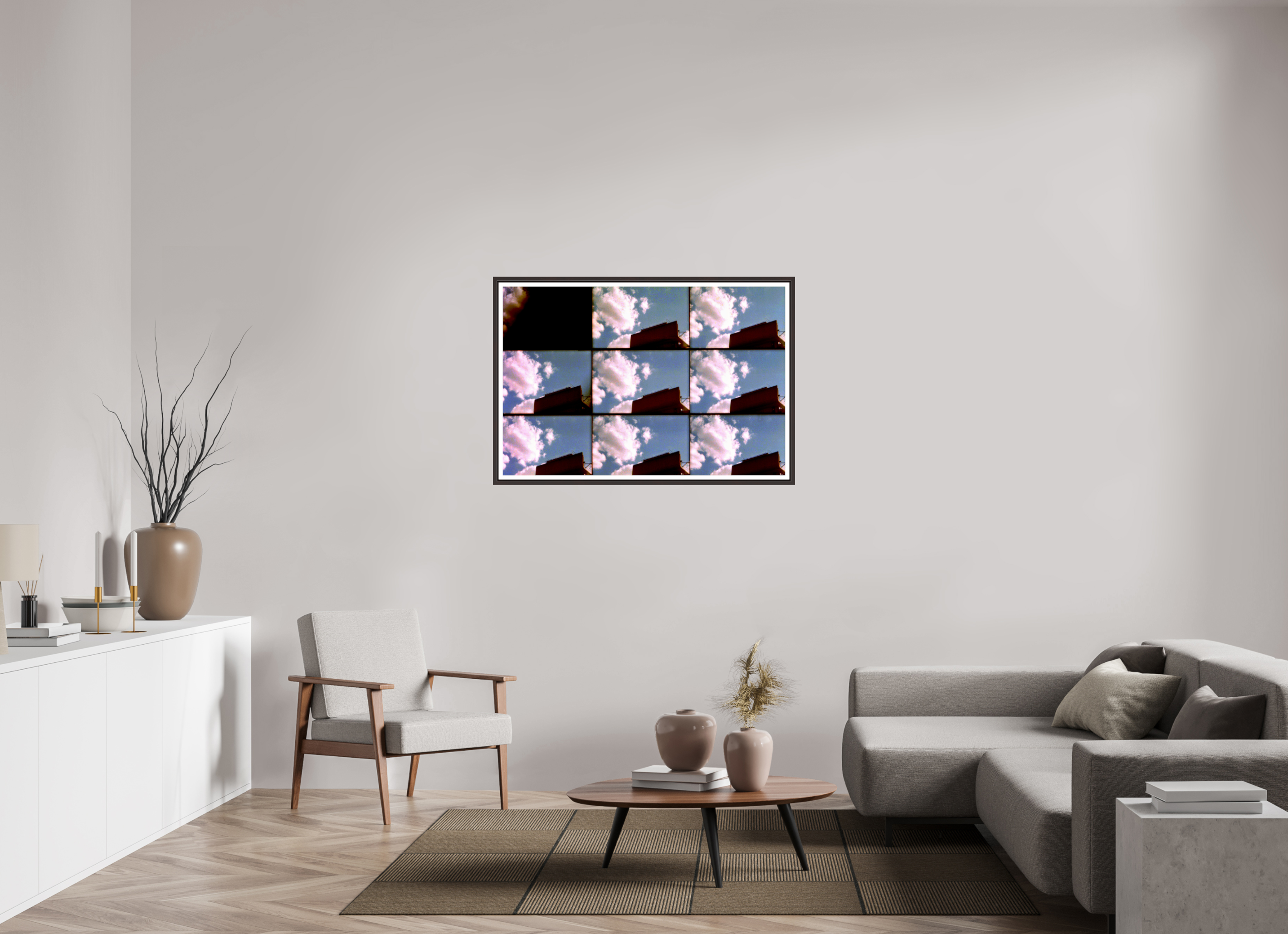 45 x 30″, Floater Frame (Alder Brown) Buy & Sell