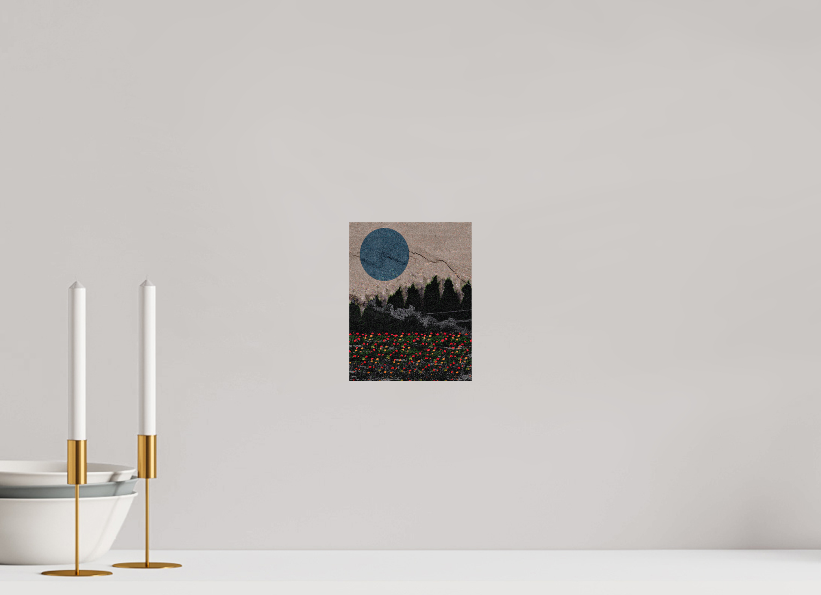6 x 7.8″, Fine Art Print garden