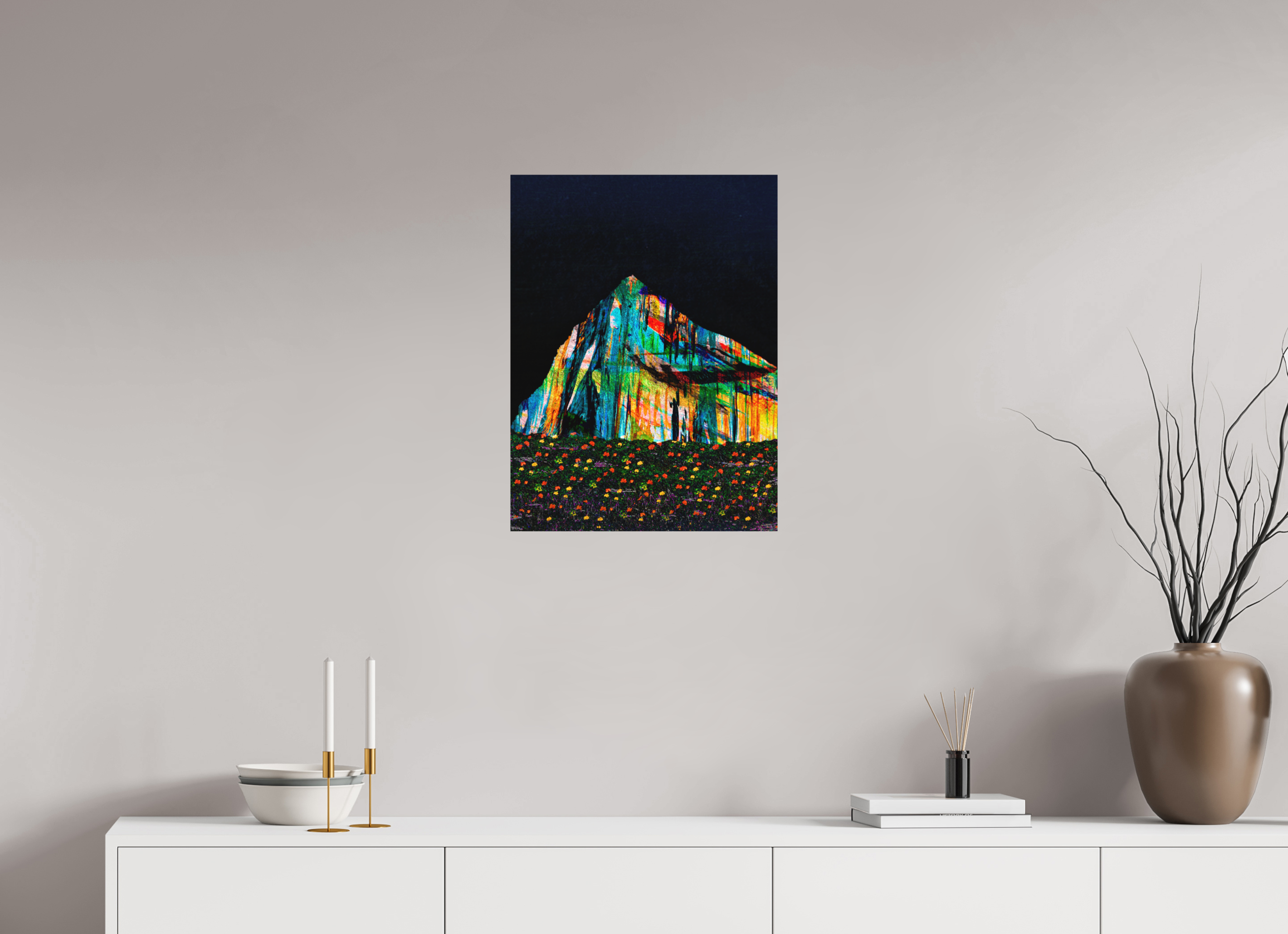 18 x 24″, Aluminum Dibond Meadows