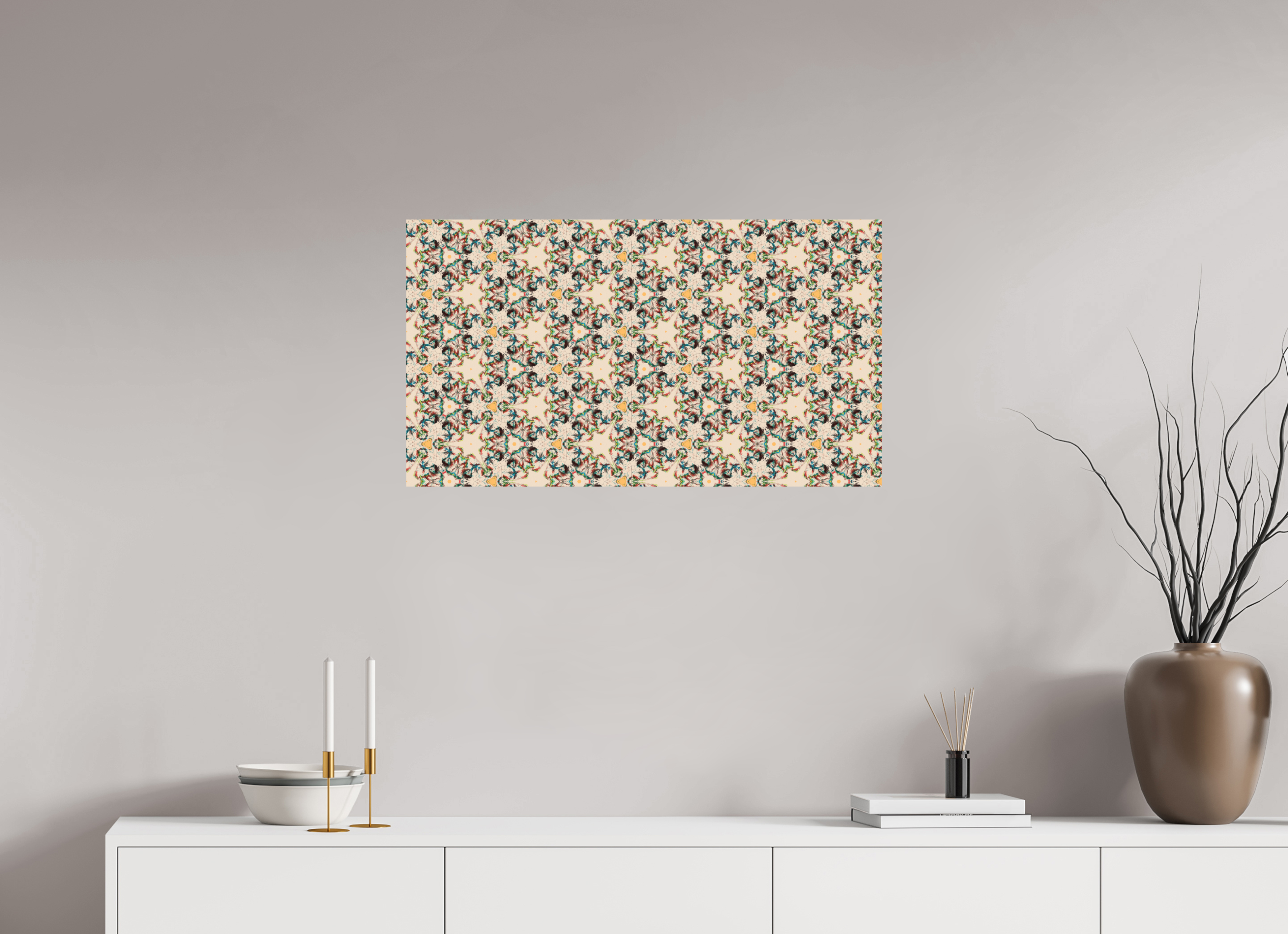 32 x 18″, Direct Print on Forex roses