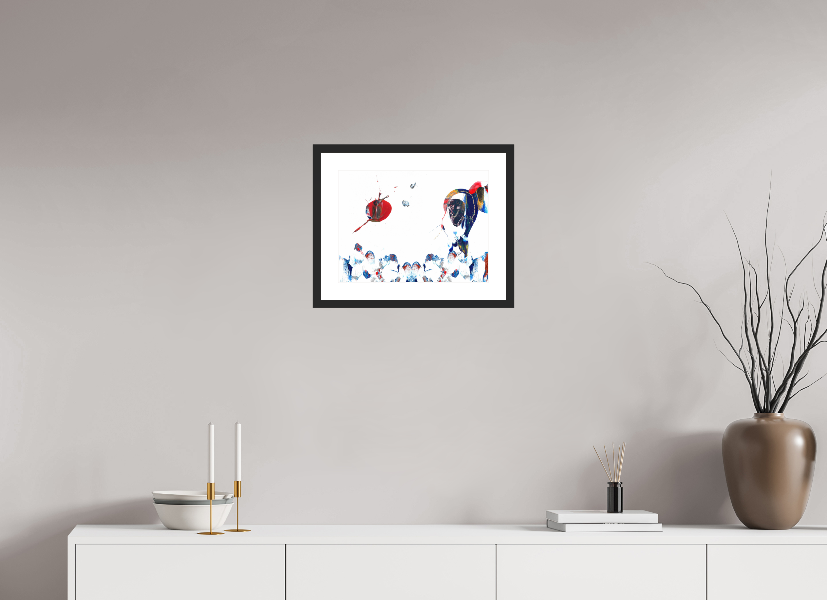 16 x 12″, Fuji Crystal Archive Print Framed (Black) Her View Of The World