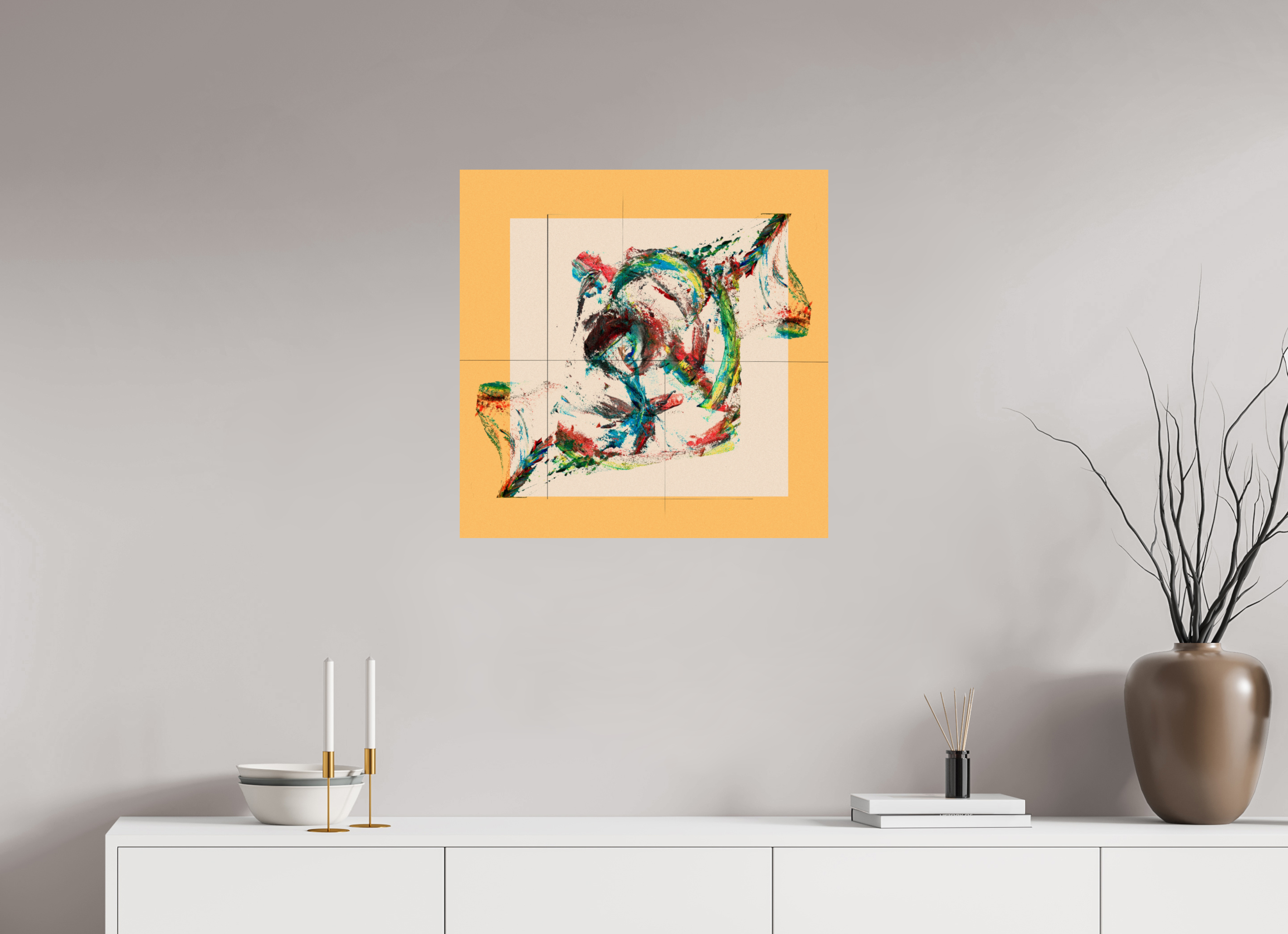 25 x 25″, Fine Art Print Roses