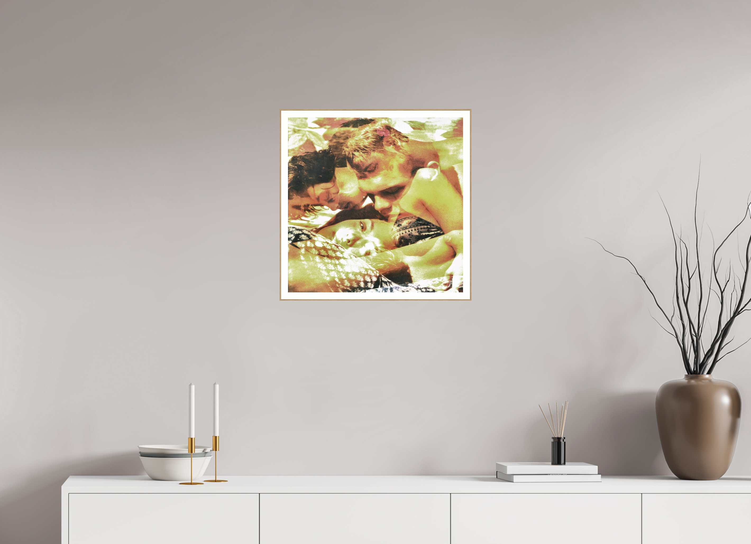 20 x 20″, Solid Wood ArtBox (Oak) fitch