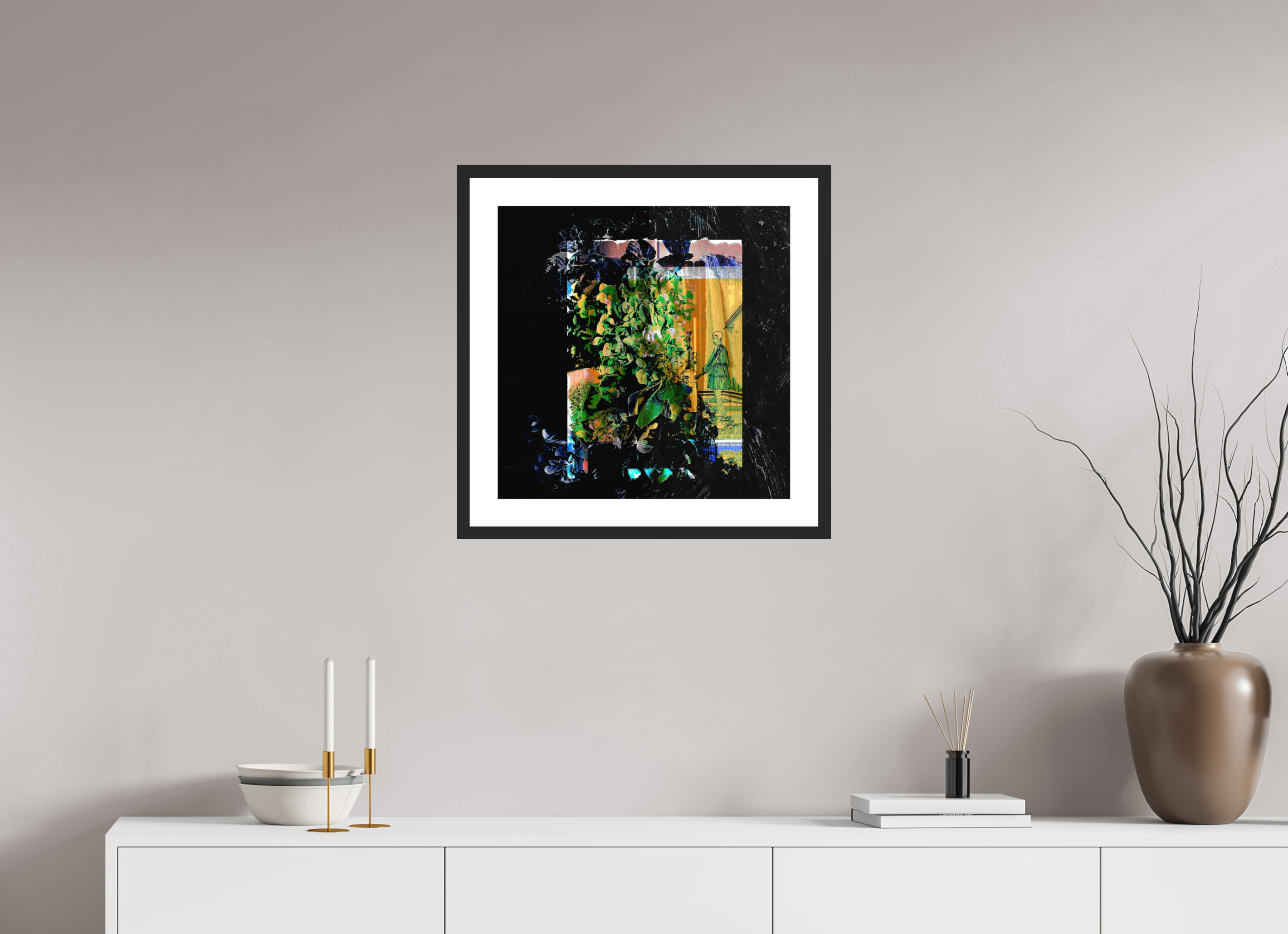 20 x 20″, Fuji Crystal Archive Print Framed (Black) Imposter Syndrome
