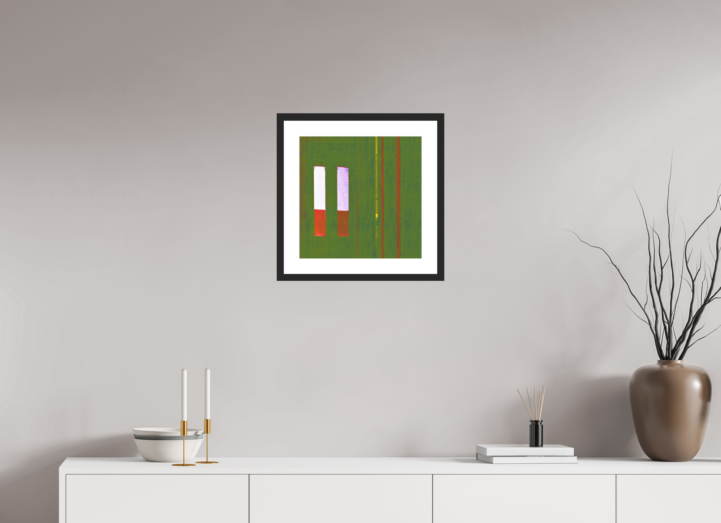 15 x 15″, Fuji Crystal Archive Print Framed (Black) Cigarettes