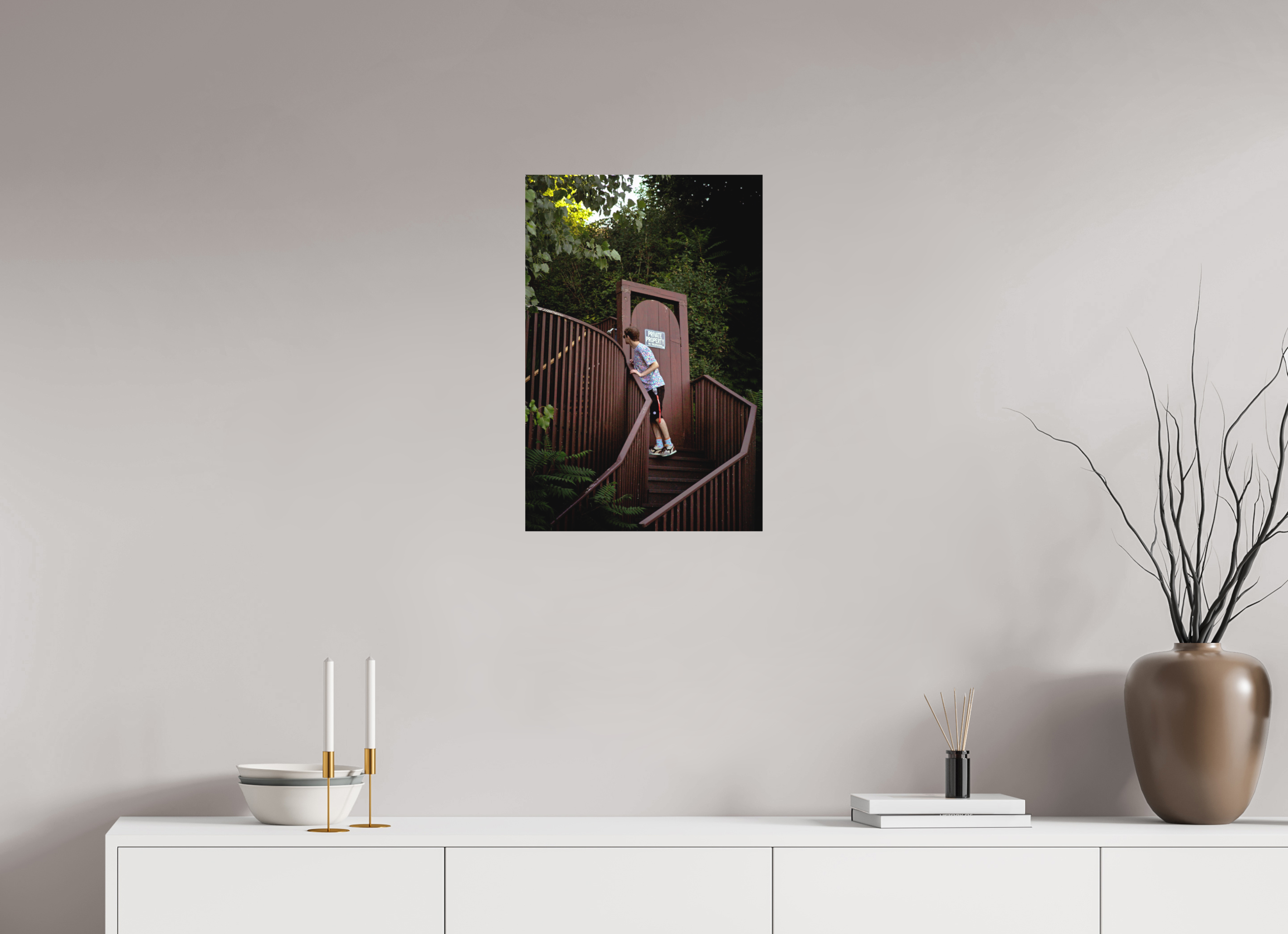 16 x 24″, Direct Print on Forex Private Property